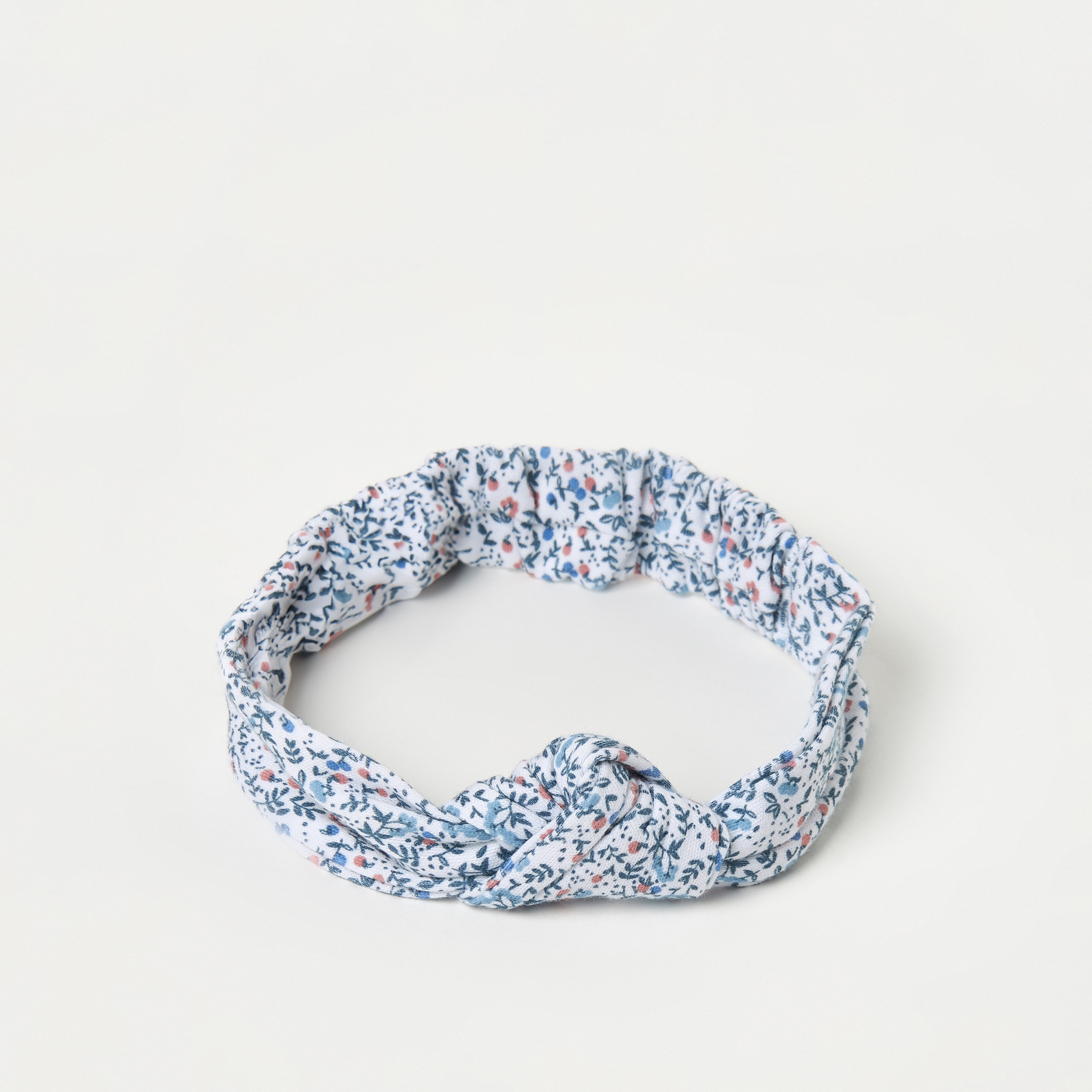 Juniors All-Over Floral Print Headband with Knot Detail - Set of 2-baby-girls-accessories-hairaccessories-image-2