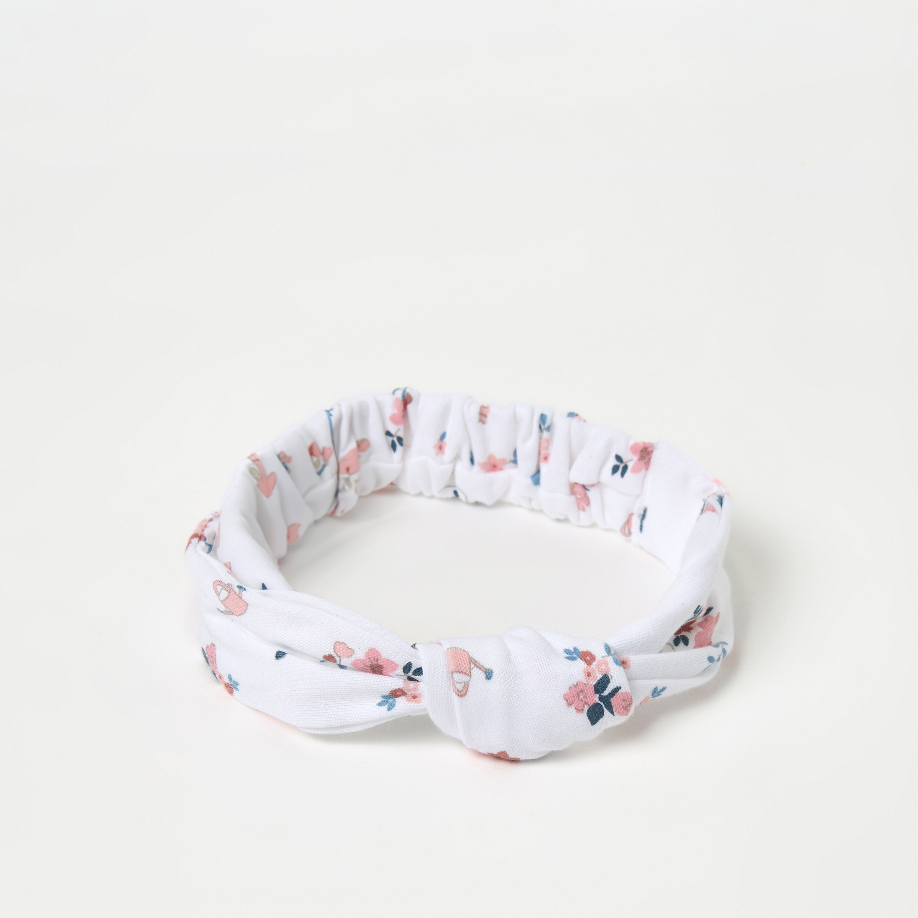 Juniors All-Over Floral Print Headband with Knot Detail - Set of 2-baby-girls-accessories-hairaccessories-image-3