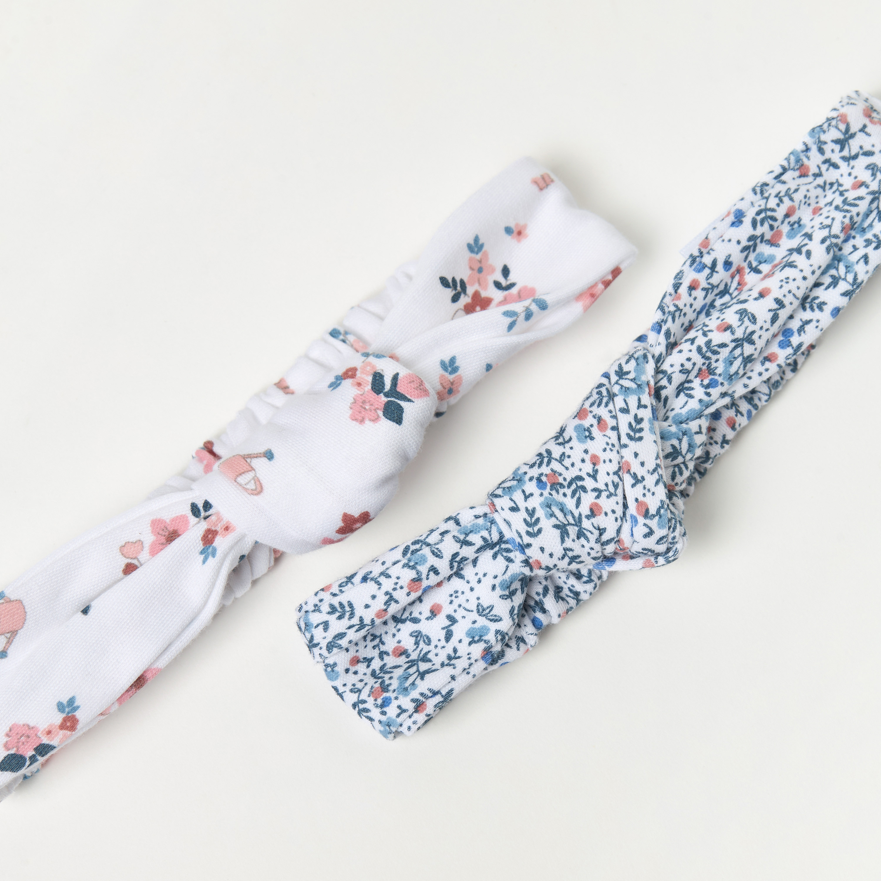 Juniors All-Over Floral Print Headband with Knot Detail - Set of 2-baby-girls-accessories-hairaccessories-image-4