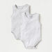 Juniors Assorted Sleeveless Bodysuit with Button Closure - Set of 2-Bodysuits-thumbnail-0