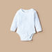 Juniors Solid Long Sleeves Bodysuit with Round Neck-Bodysuits-thumbnail-0