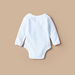 Juniors Solid Long Sleeves Bodysuit with Round Neck-Bodysuits-thumbnail-3