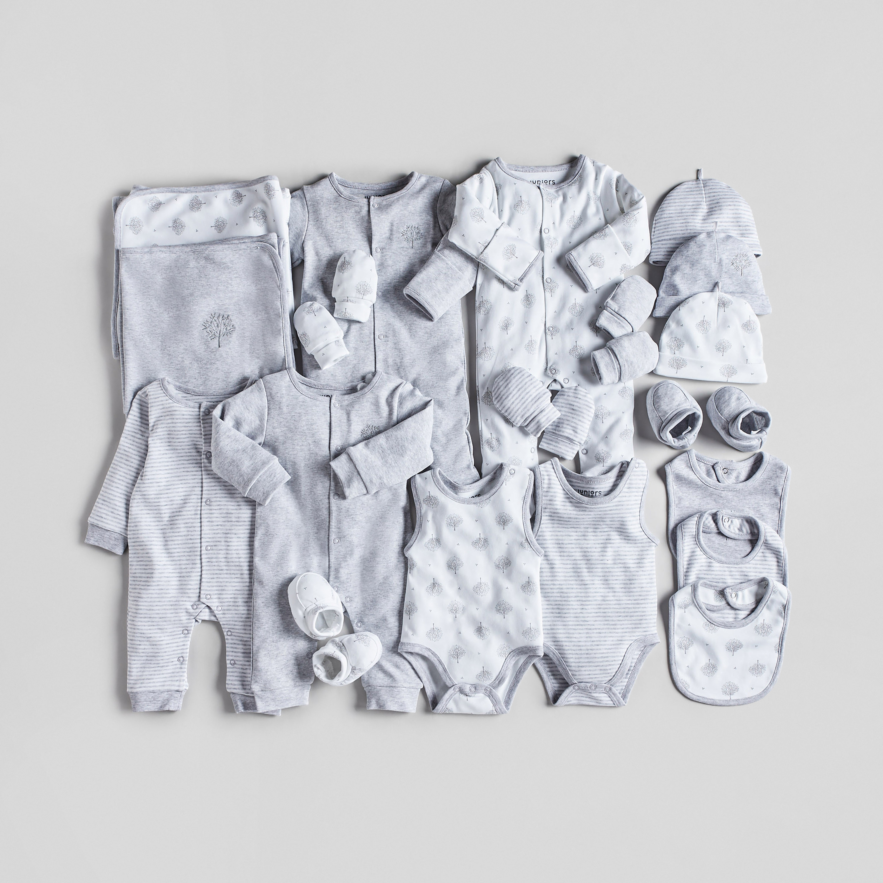 Juniors Printed Long Sleeve Sleepsuit with Snap Button Closure - Set of 2-baby-boys-clothing-multipacks-image-5