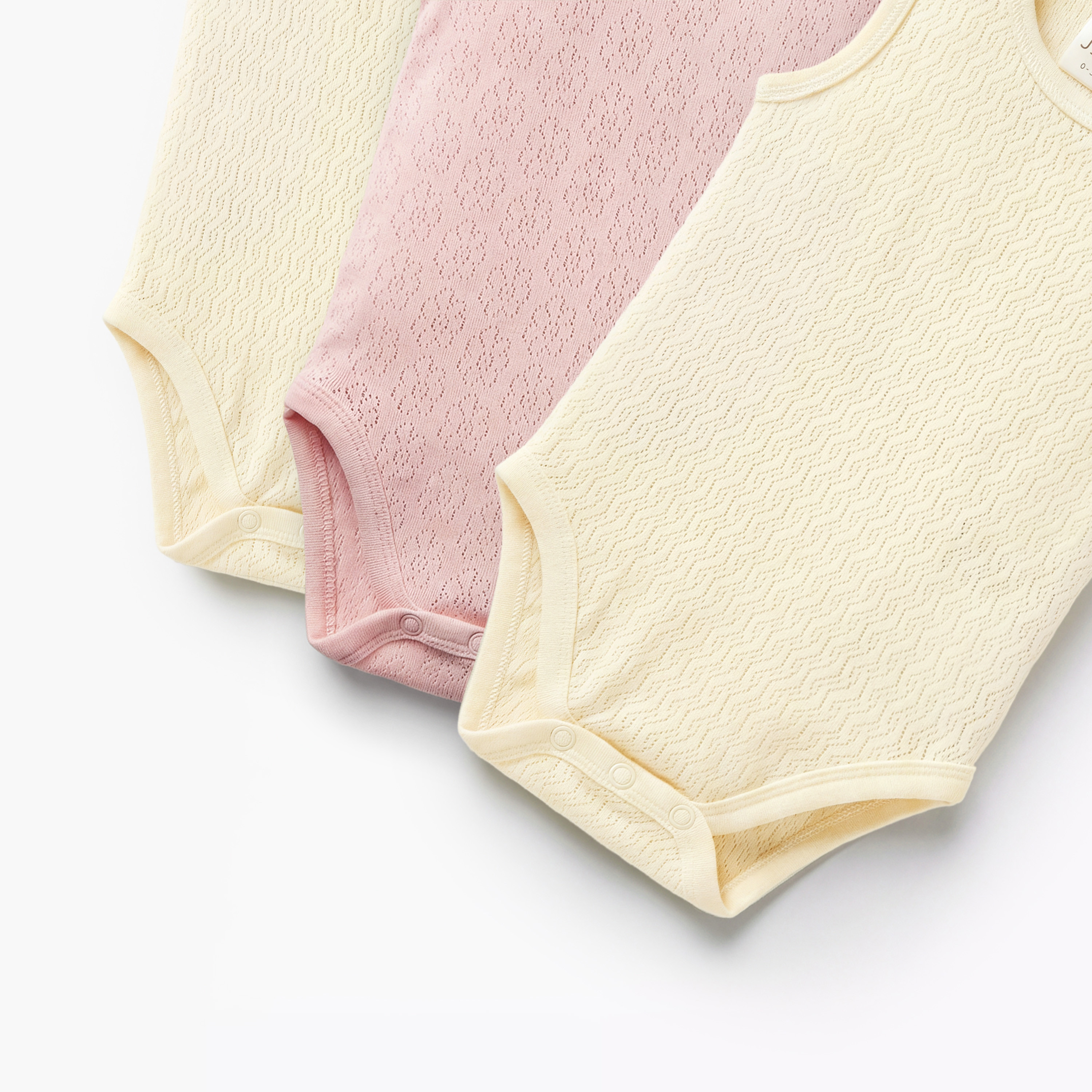 Juniors Textured Sleeveless Bodysuit - Set of 3-baby-boys-clothing-bodysuits-image-6
