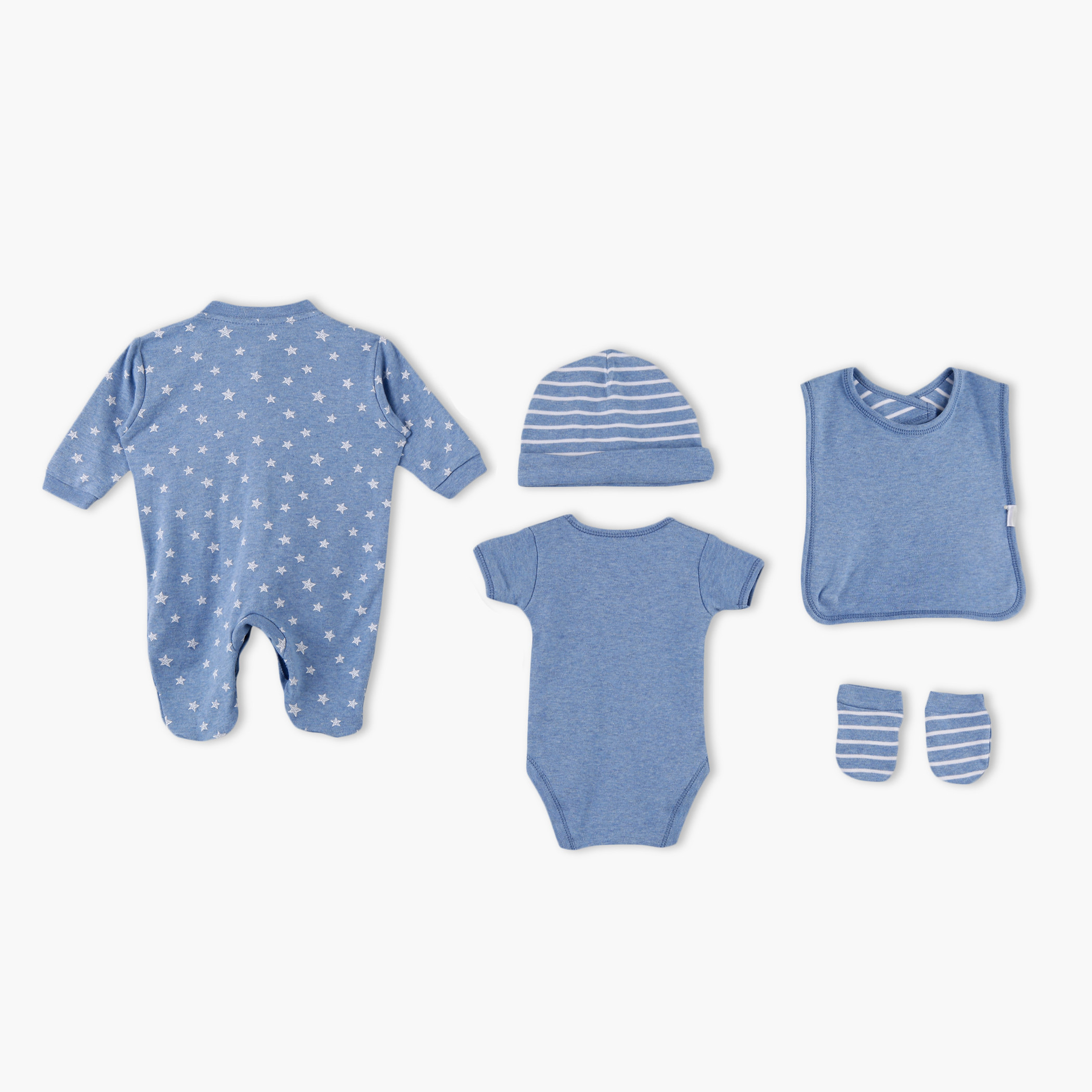 Juniors Printed 5-Piece Apparel Set-baby-boys-clothing-setsandcoords-image-2