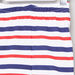 Juniors Printed Short Sleeves T-shirt with Striped Shorts-Pyjama Sets-thumbnail-4