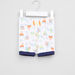 Juniors Printed Short Sleeves T-shirt with Striped Shorts-Pyjama Sets-thumbnail-3