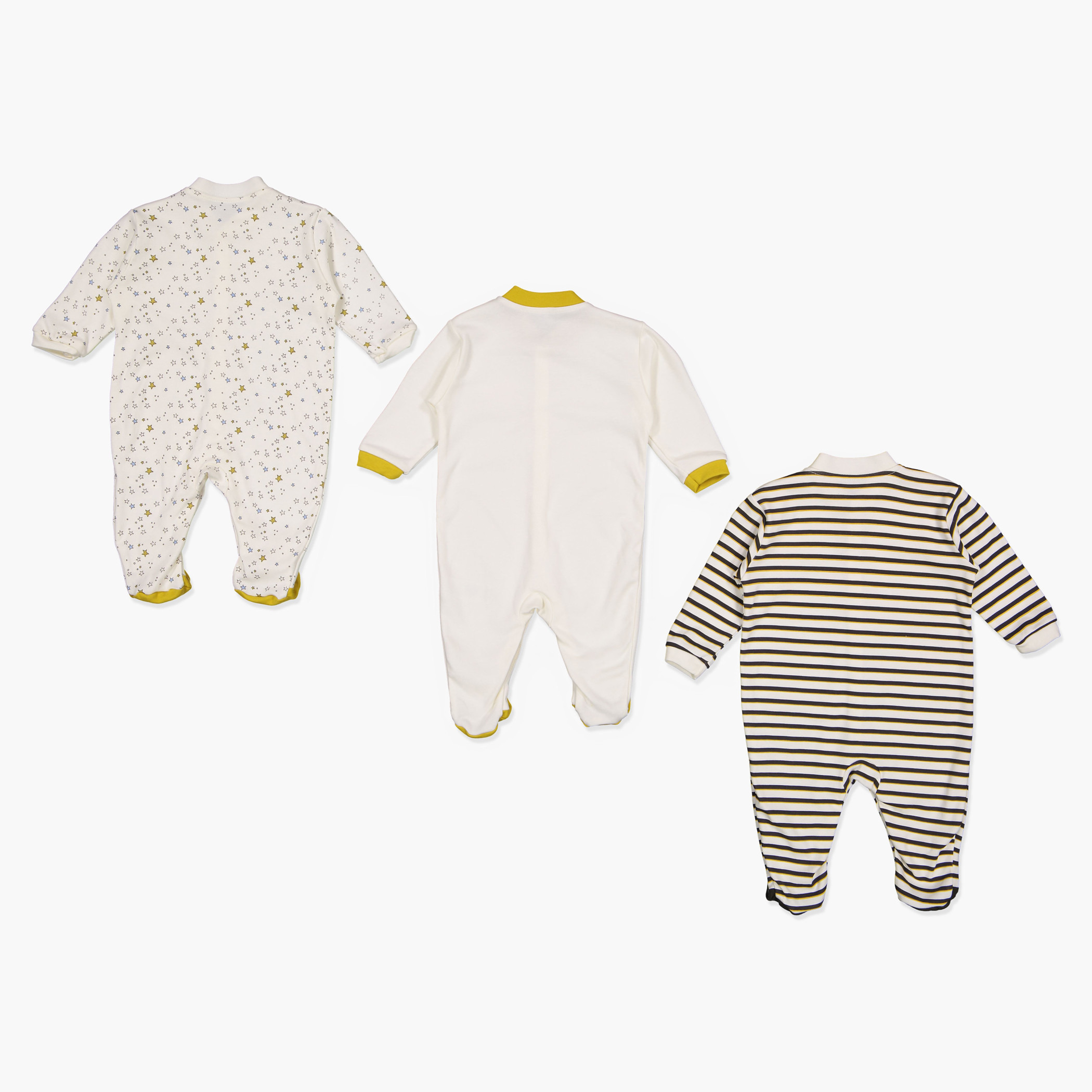طقم نوم بتصميم طويل من جونيورز - 3 قطع-baby-boys-clothing-nightwear-sleepsuits-image-2