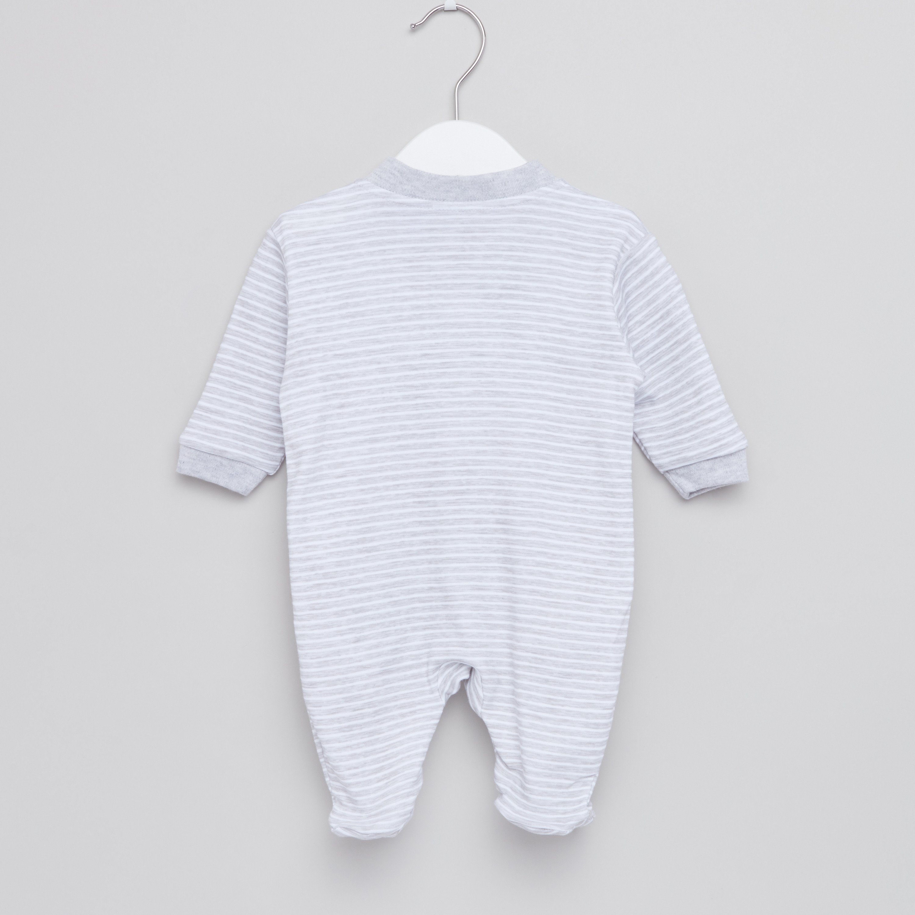Juniors Printed Closed Feet Sleepsuit - Set of 3-baby-boys-clothing-nightwear-sleepsuits-image-6