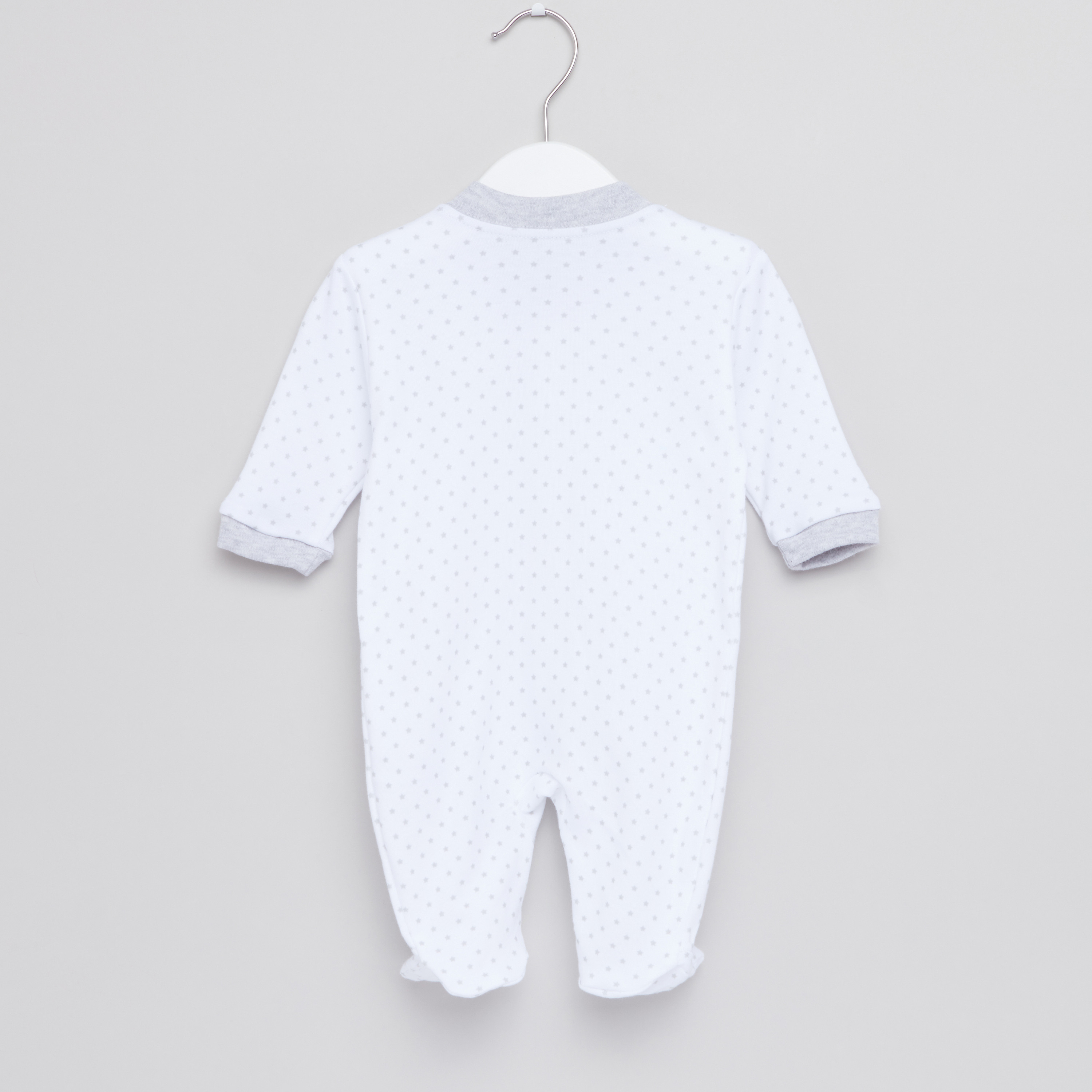 Juniors Printed Closed Feet Sleepsuit - Set of 3-baby-boys-clothing-nightwear-sleepsuits-image-8