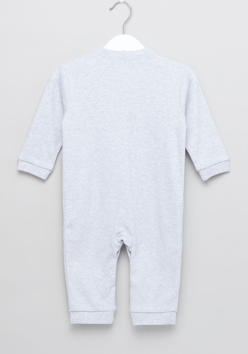 Juniors Melange Long Sleeves Sleepsuit-Sleepsuits-image-2