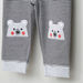 Juniors Printed T-shirt and Pyjama Set with Applique Detail-Pyjama Sets-thumbnail-4