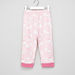 Juniors Rabbit Printed T-shirt and Pyjama Set-Pyjama Sets-thumbnail-3