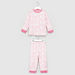 Juniors Rabbit Printed T-shirt and Pyjama Set-Pyjama Sets-thumbnail-0