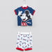 Mickey Mouse Printed T-shirt and Shorts Set-Pyjama Sets-thumbnail-0