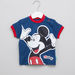 Mickey Mouse Printed T-shirt and Shorts Set-Pyjama Sets-thumbnail-1