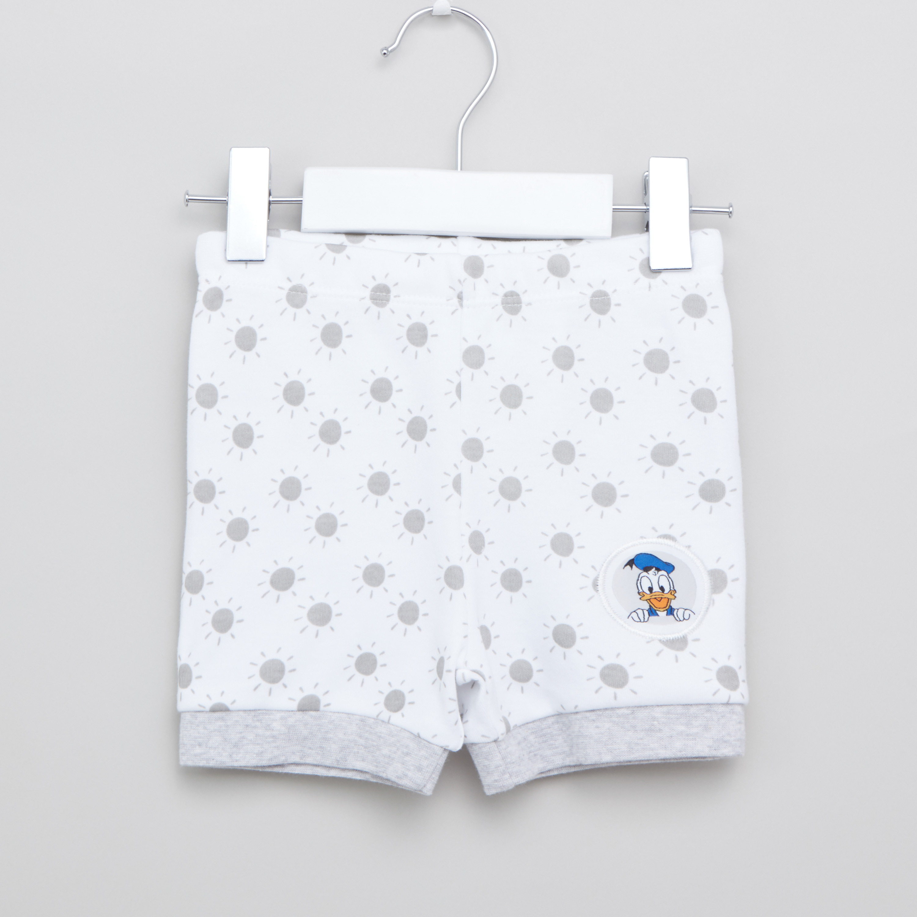 طقم شورت وتيشيرت بطبعات دونالد داك-baby-boys-clothing-nightwear-pyjamasets-image-4