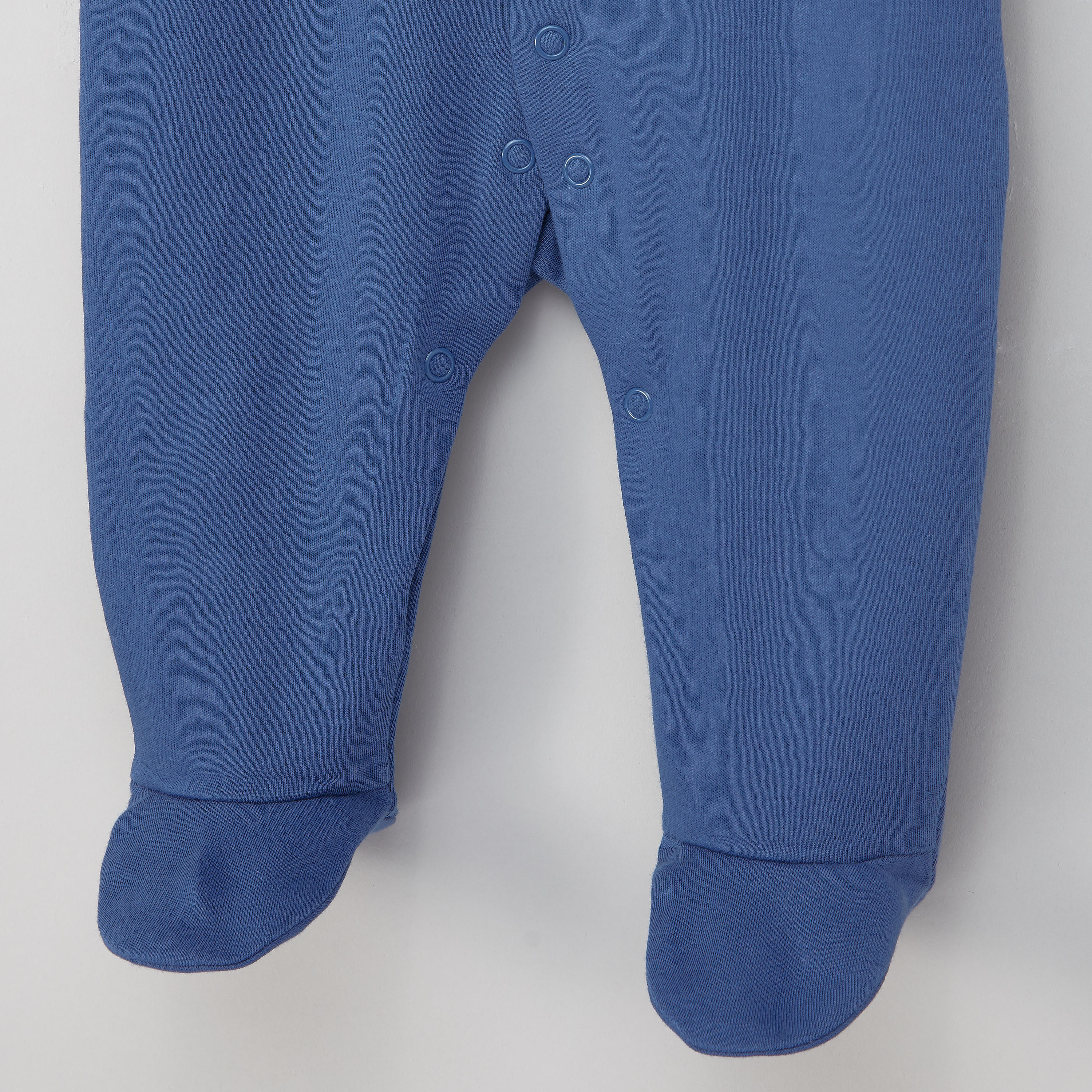 Juniors Printed Closed Feet Sleepsuit with Long Sleeves - Set of 3-baby-boys-clothing-nightwear-sleepsuits-image-4