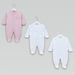 Juniors Printed Closed Feet Sleepsuit - Set of 3-Bodysuits-thumbnail-0