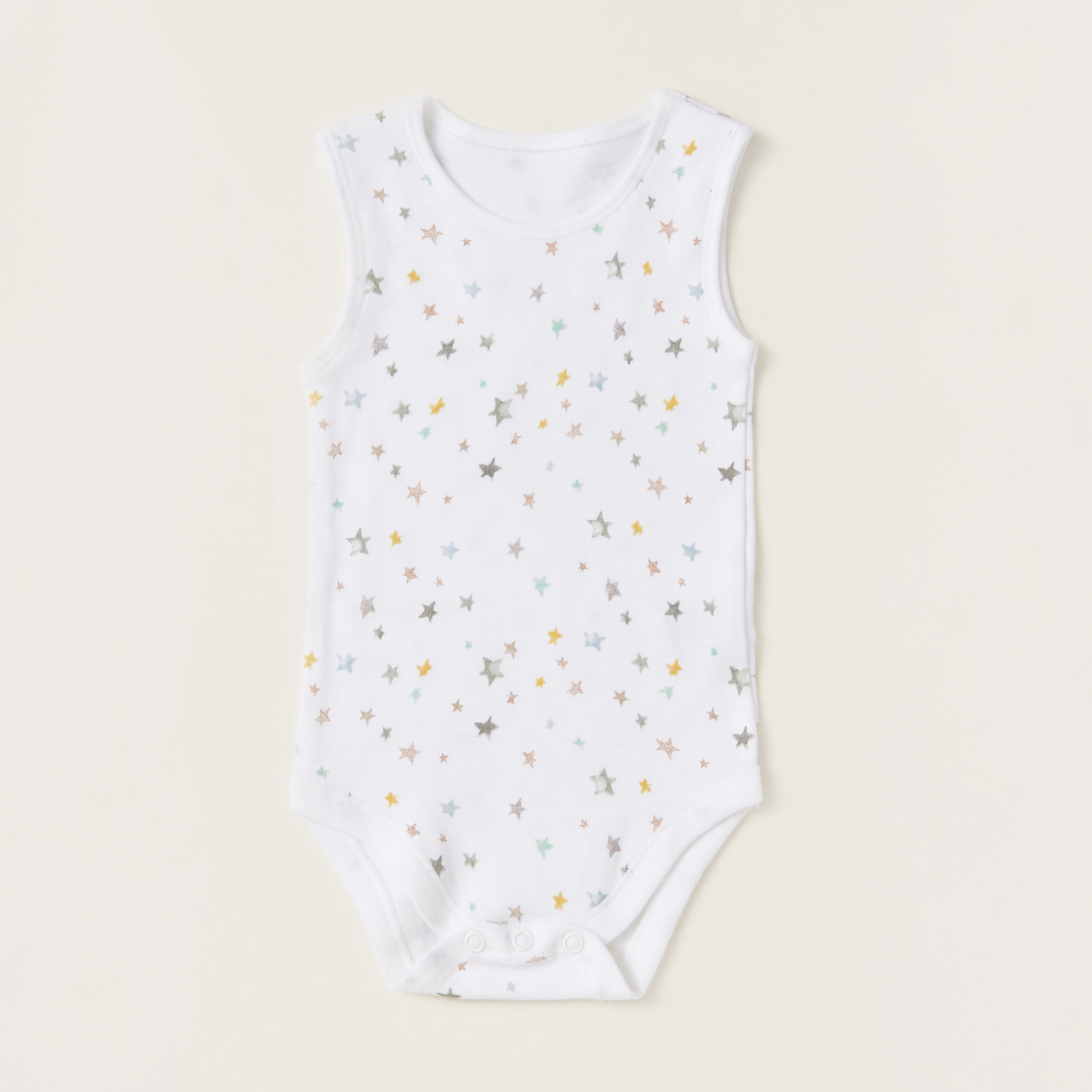 طقم بودي سوت متنوع بطبعات من جونيوز - 5 قطع-baby-girls-clothing-bodysuits-image-3