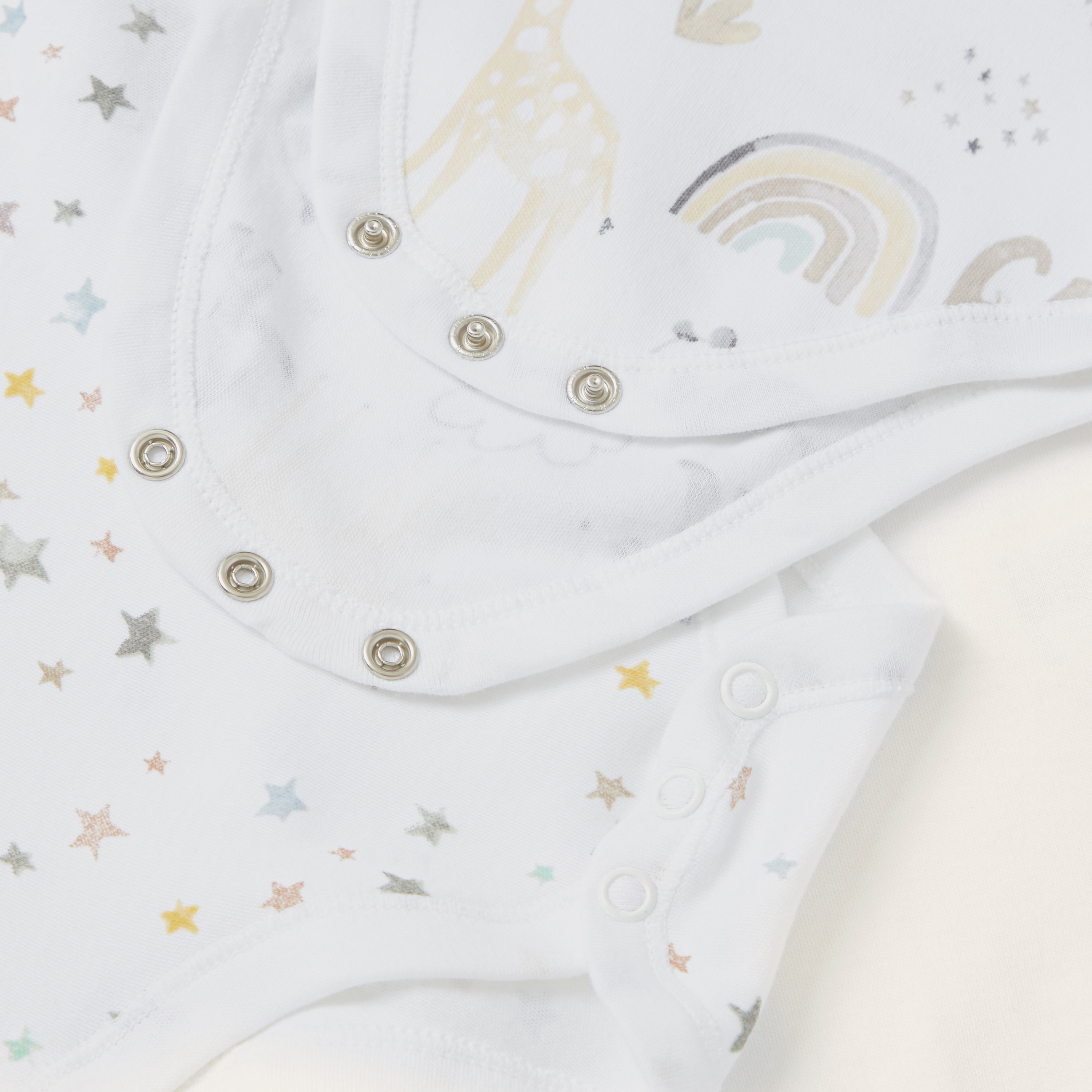 طقم بودي سوت متنوع بطبعات من جونيوز - 5 قطع-baby-girls-clothing-bodysuits-image-8