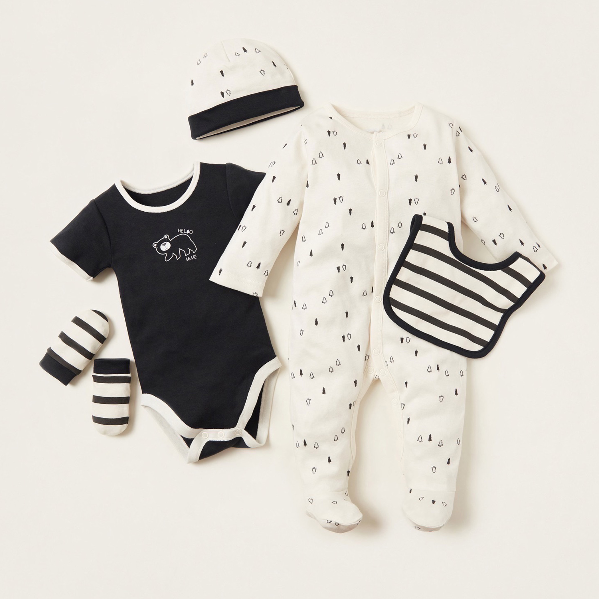 Juniors Printed 5-Piece Clothing Gift Set-baby-boys-clothing-setsandcoords-image-1