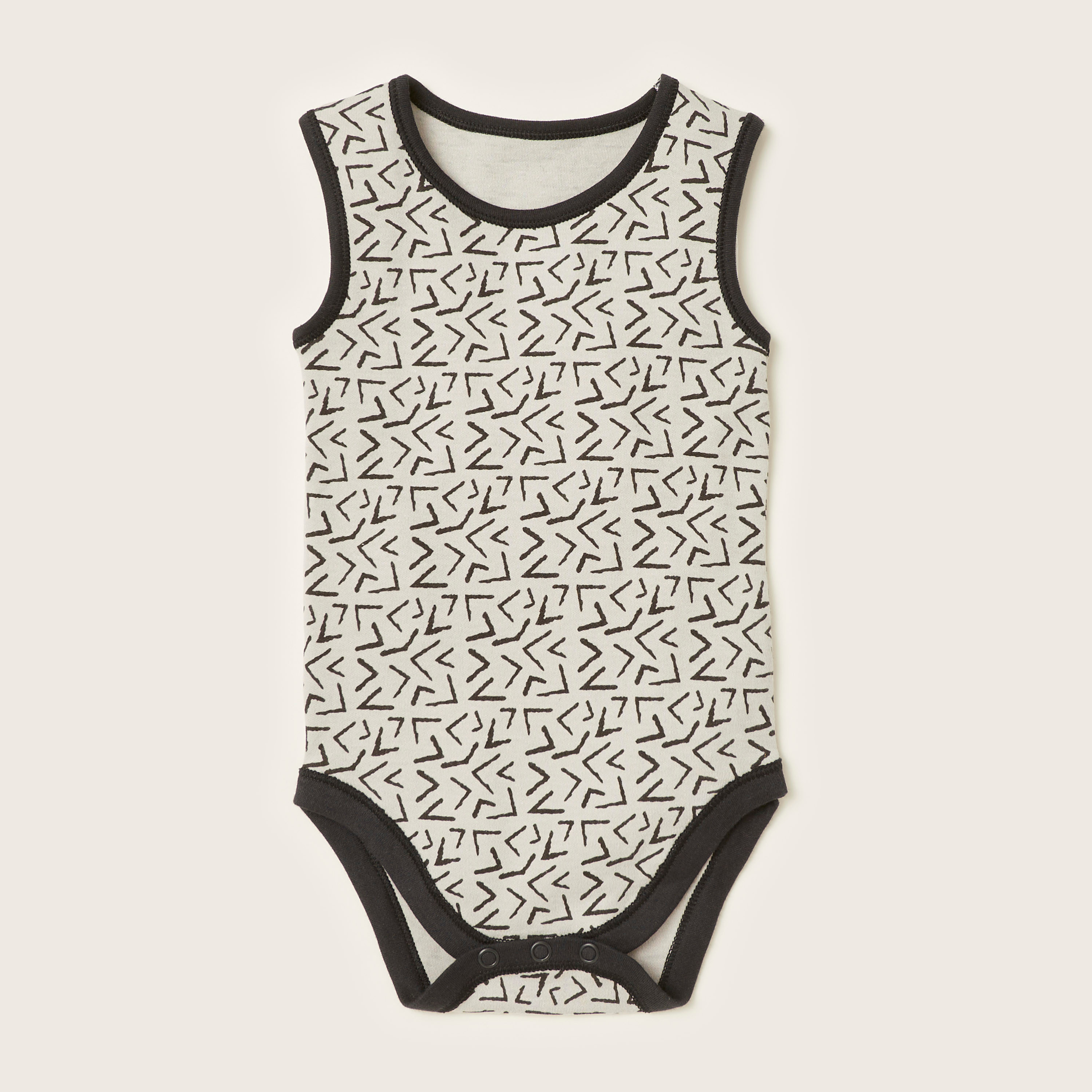 Juniors Printed Sleeveless Bodysuit - Set of 5-baby-boys-clothing-multipacks-image-4