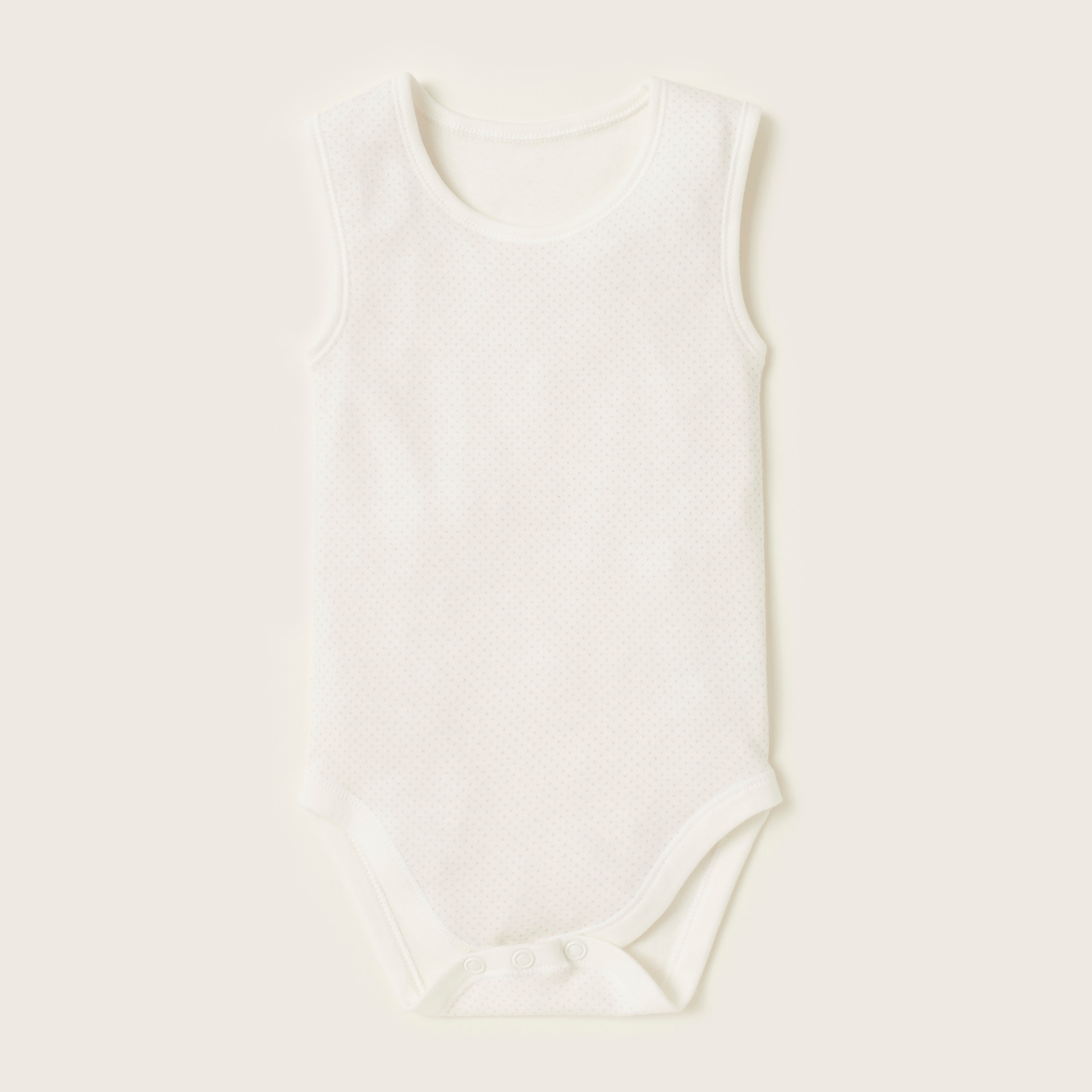 Juniors Printed Sleeveless Bodysuit - Set of 5-baby-girls-clothing-bodysuits-image-6