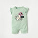 Disney Minnie Mouse Print Romper with Ruffle Sleeves and Snap Button Closure-Rompers%2C Dungarees and Jumpsuits-thumbnail-0