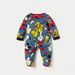 Disney All-Over Mickey Mouse and Friends Print Sleepsuit with Snap Button Closure-Sleepsuits-thumbnail-3