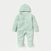 Juniors Textured Closed Feet Sleepsuit with Cap and Attached Mittens-Sleepsuits-thumbnail-0