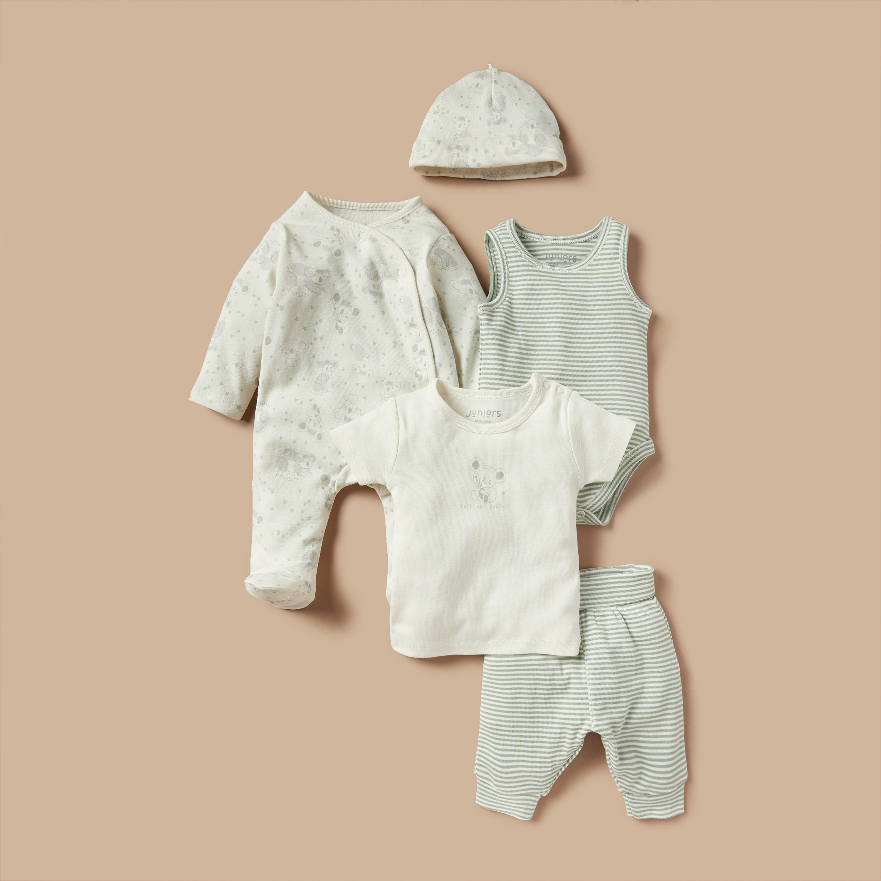 Juniors Printed 5-Piece Clothing Gift Set-baby-boys-clothing-setsandcoords-image-1