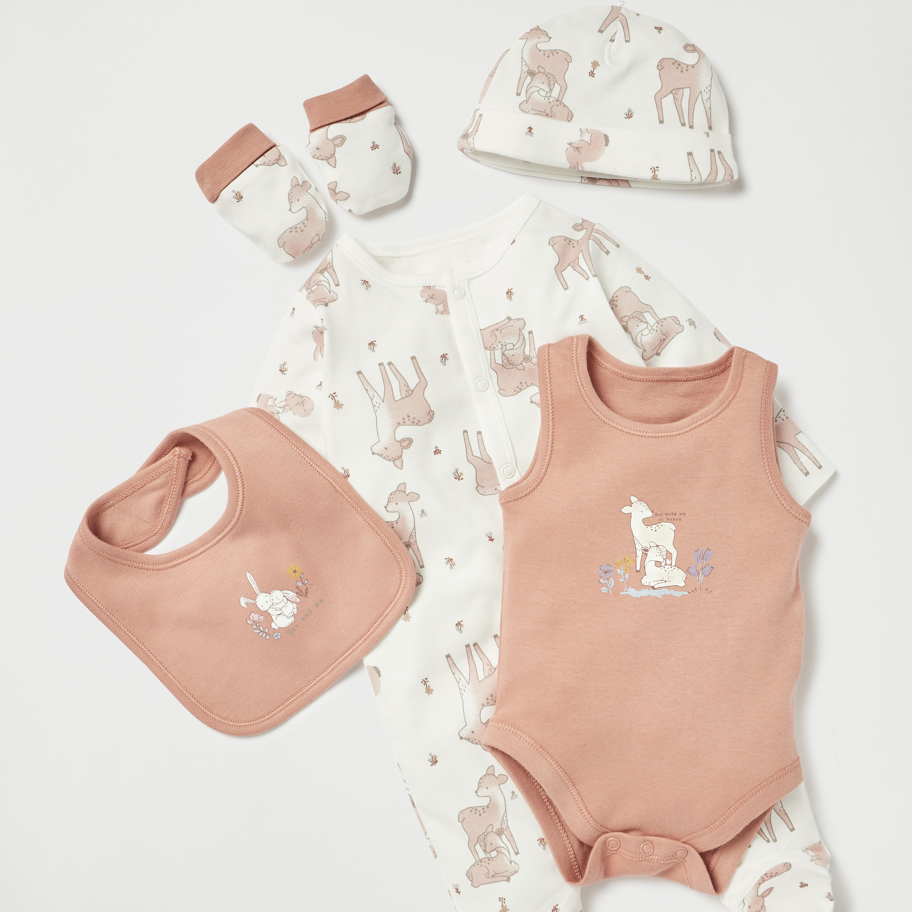 Juniors 6-Piece Deer Print Cotton Clothing Set-baby-girls-clothing-setsandcoords-image-5