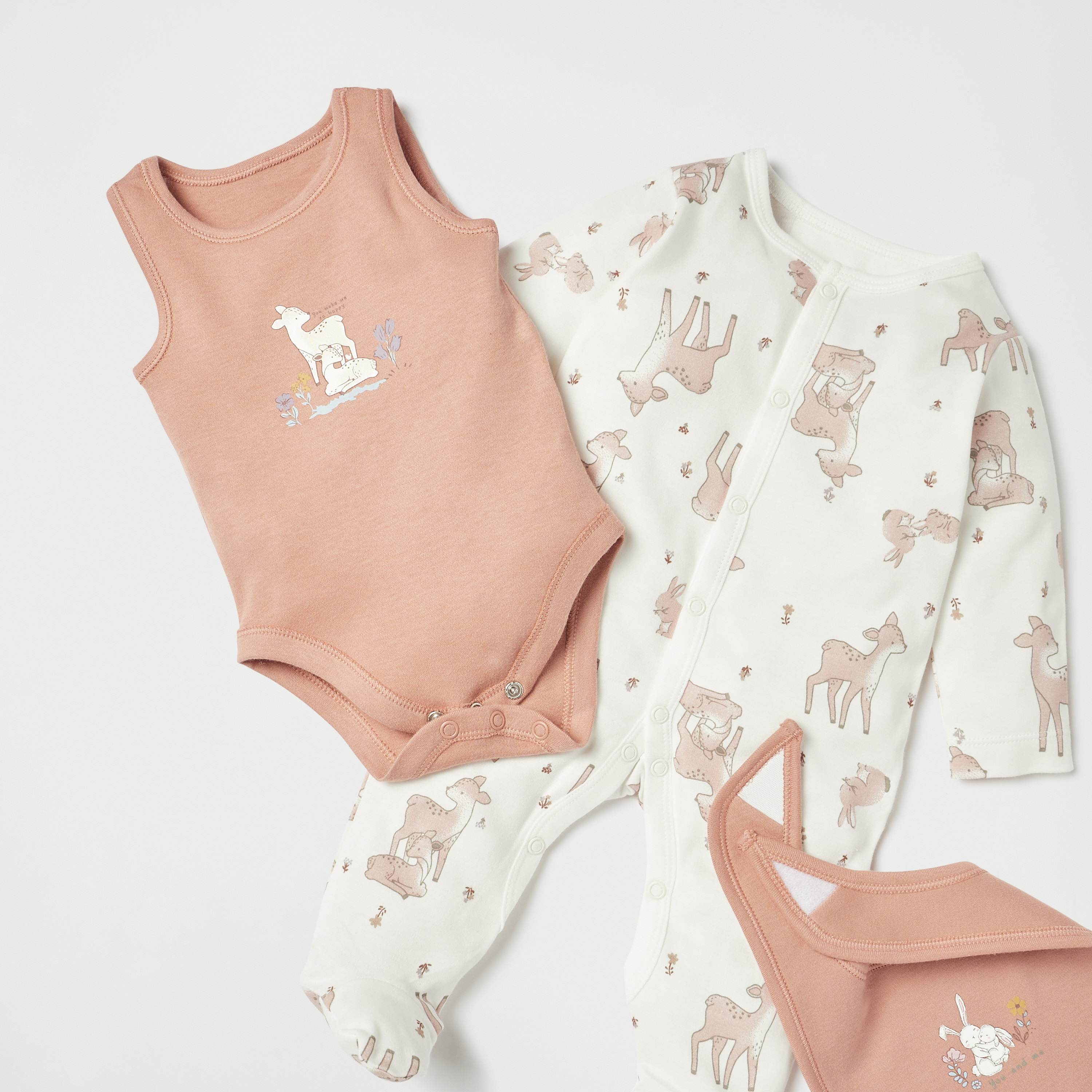 Deer print hotsell baby clothes