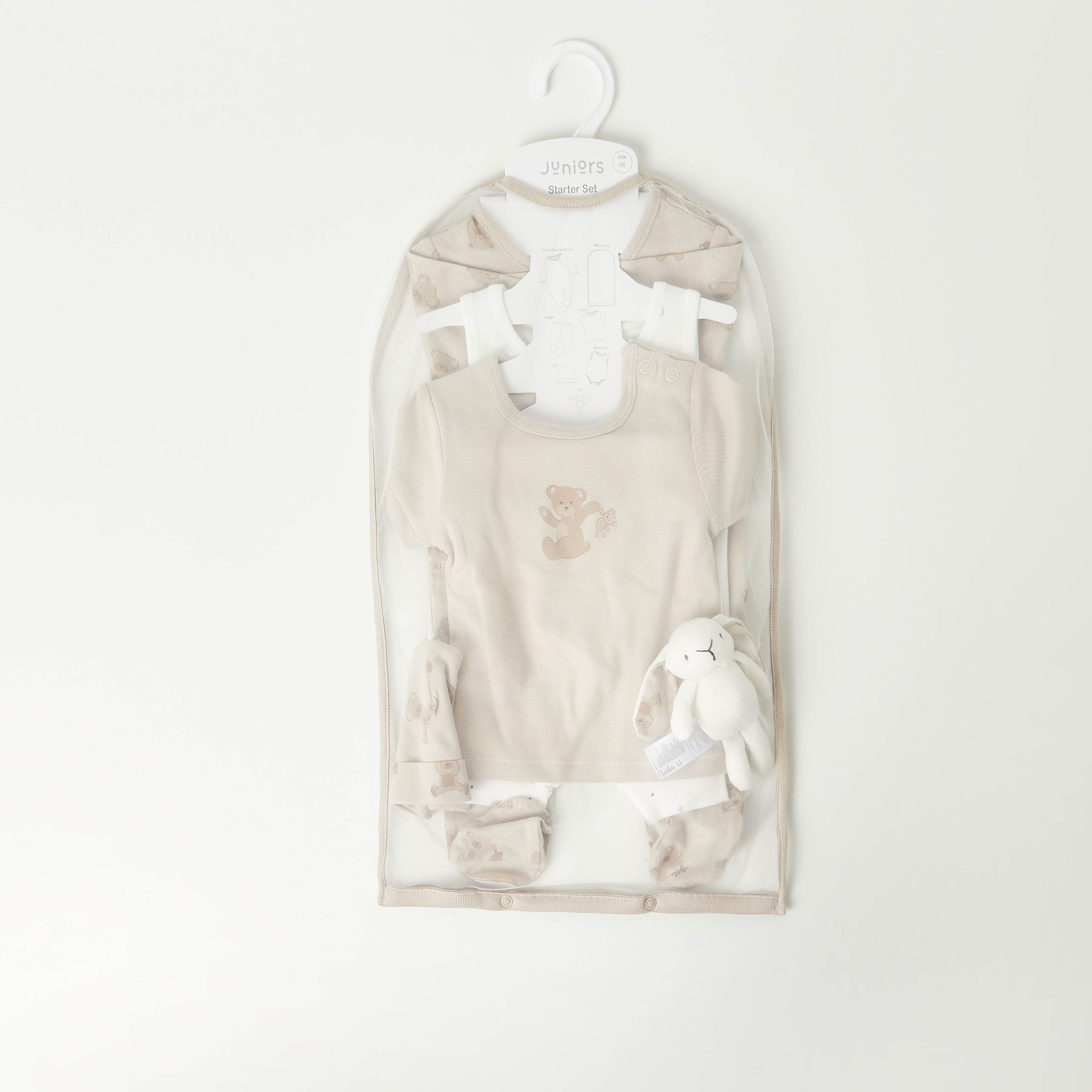 Juniors 7-Piece Bear Print Clothing Gift Set-baby-boys-clothing-multipacks-image-1