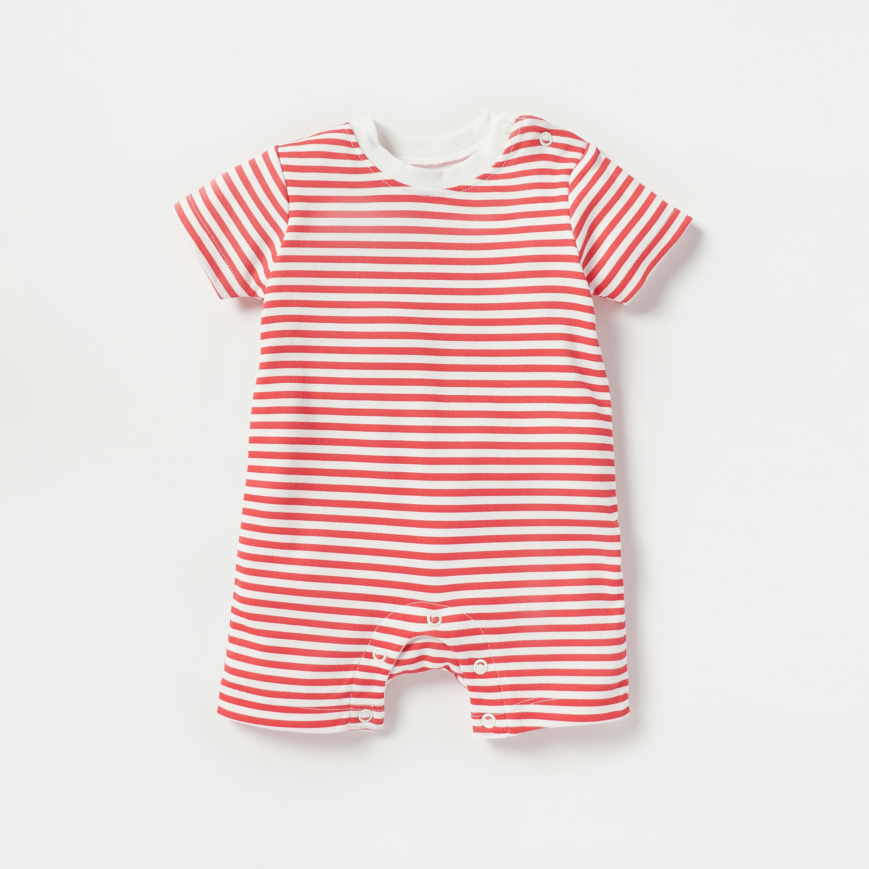 Juniors Printed Romper with Short Sleeves - Set of 3-baby-boys-clothing-rompers-image-3