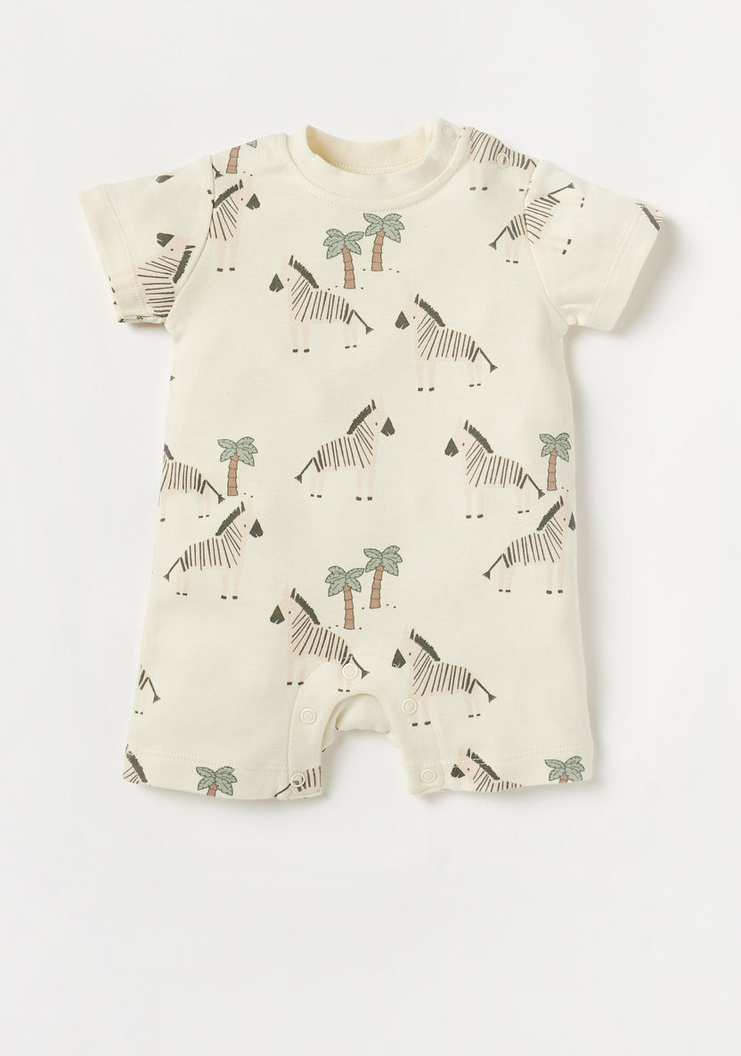 Juniors Printed Romper - Set of 3-Rompers%2C Dungarees and Jumpsuits-image-3