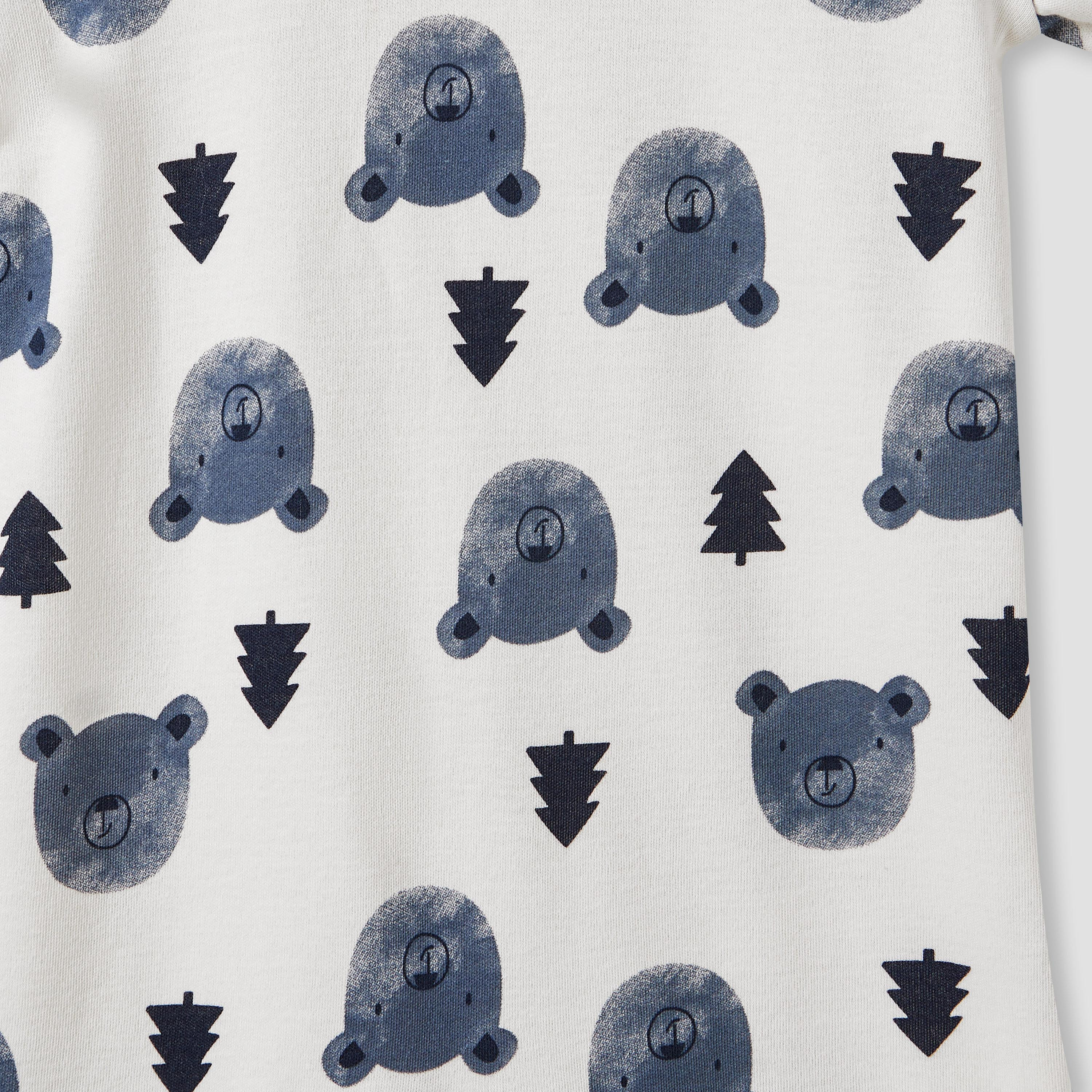 Juniors Printed Rompers with Ruffled Sleeves - Set of 3-baby-girls-clothing-rompers-image-6