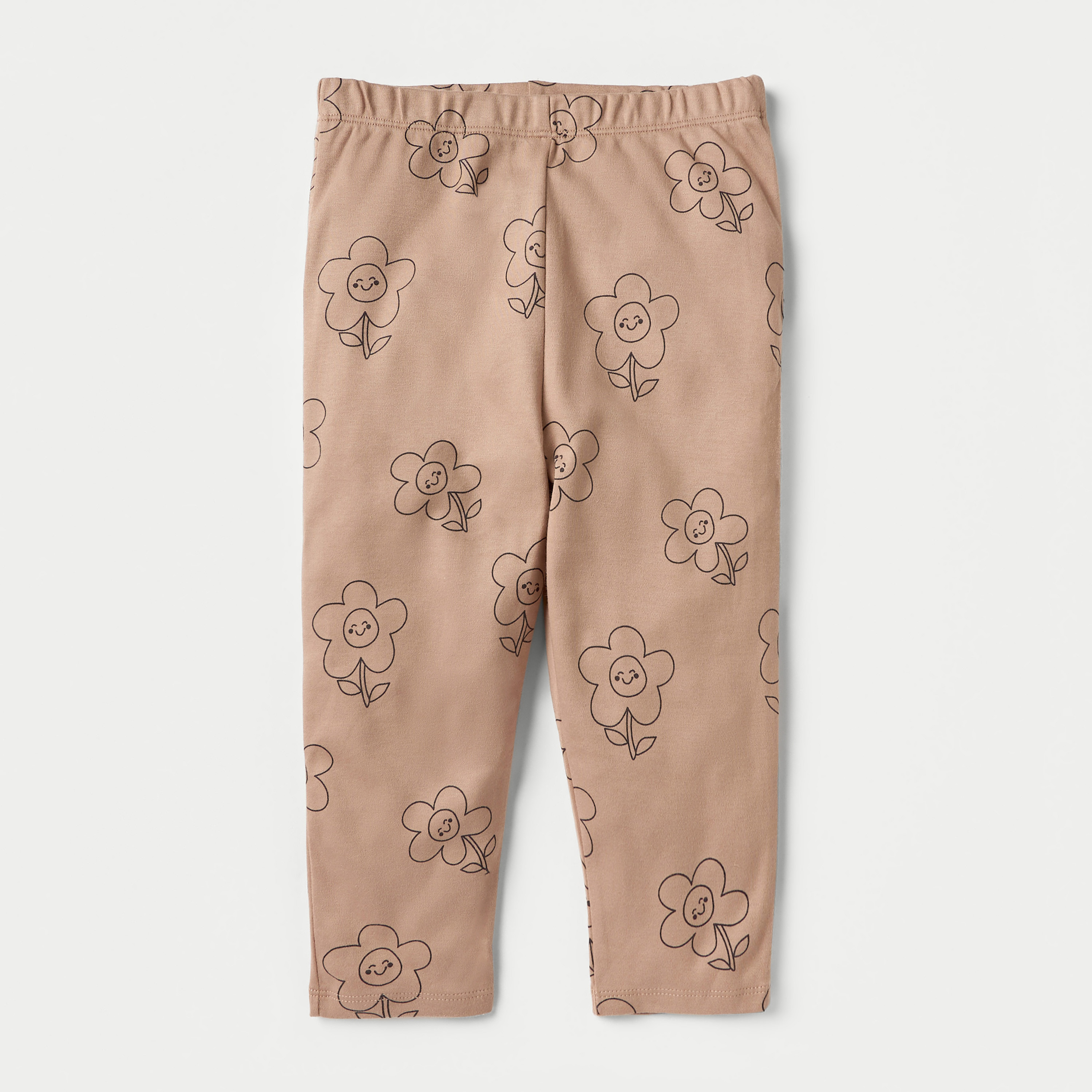 Juniors Floral Print T-shirt and Pyjama Set-baby-girls-clothing-nightwear-pyjamasets-image-3