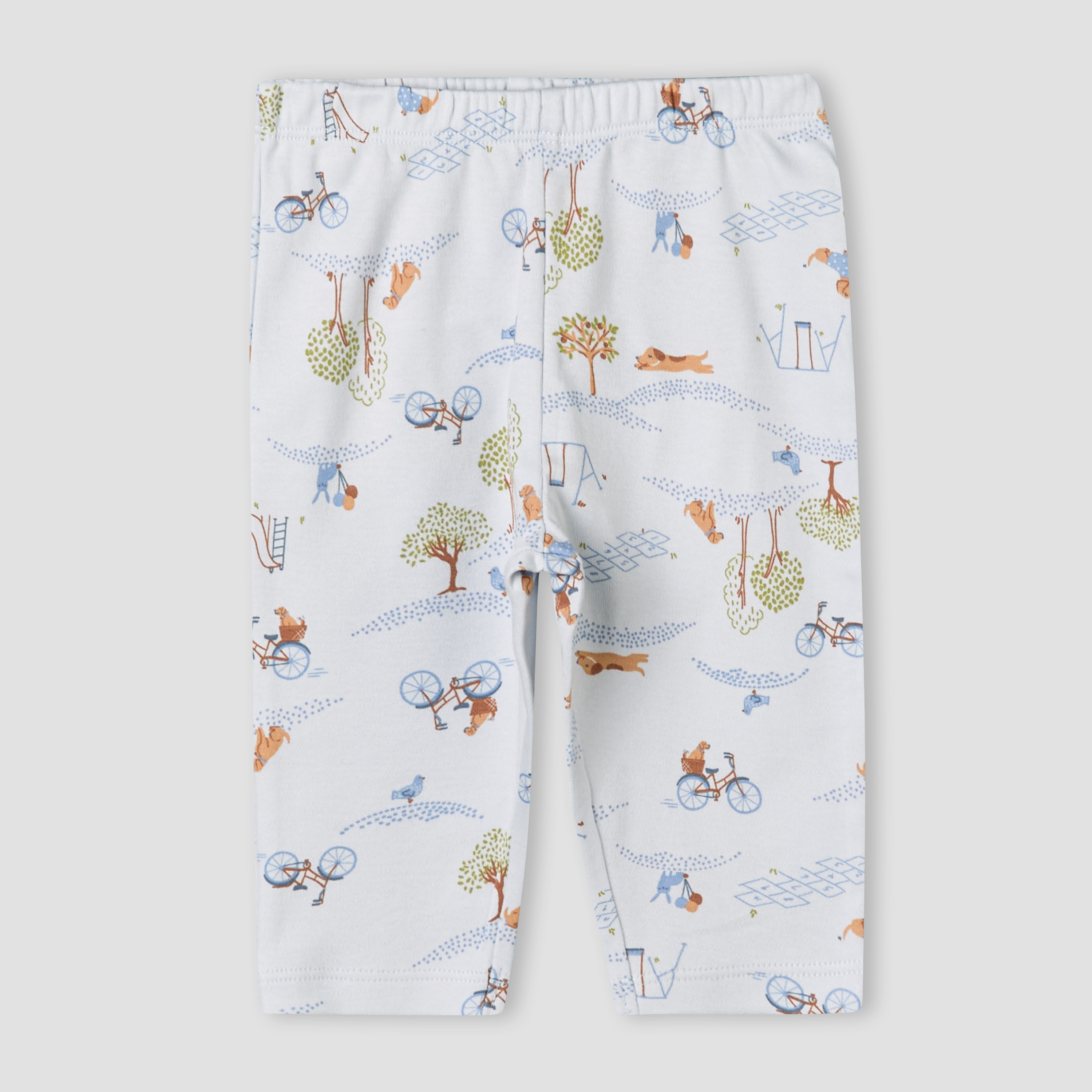Juniors Cotton Long Sleeves Pyjama Set with Park Print-baby-boys-clothing-nightwear-pyjamasets-image-4