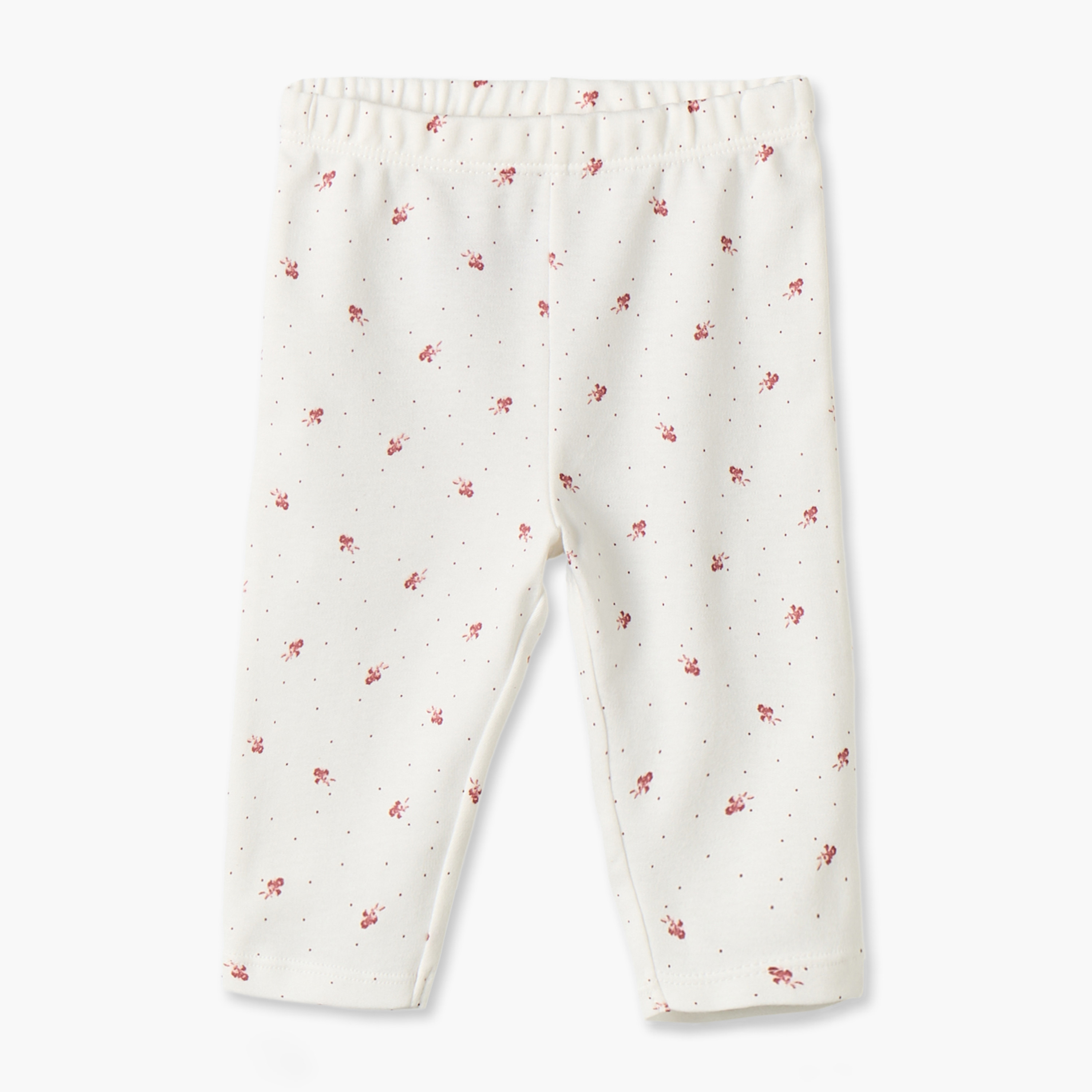 طقم بيجاما قطن بياقة ضيقة وأكمام طويلة وطبعات زهرية من جونيورز-baby-girls-clothing-nightwear-pyjamasets-image-3