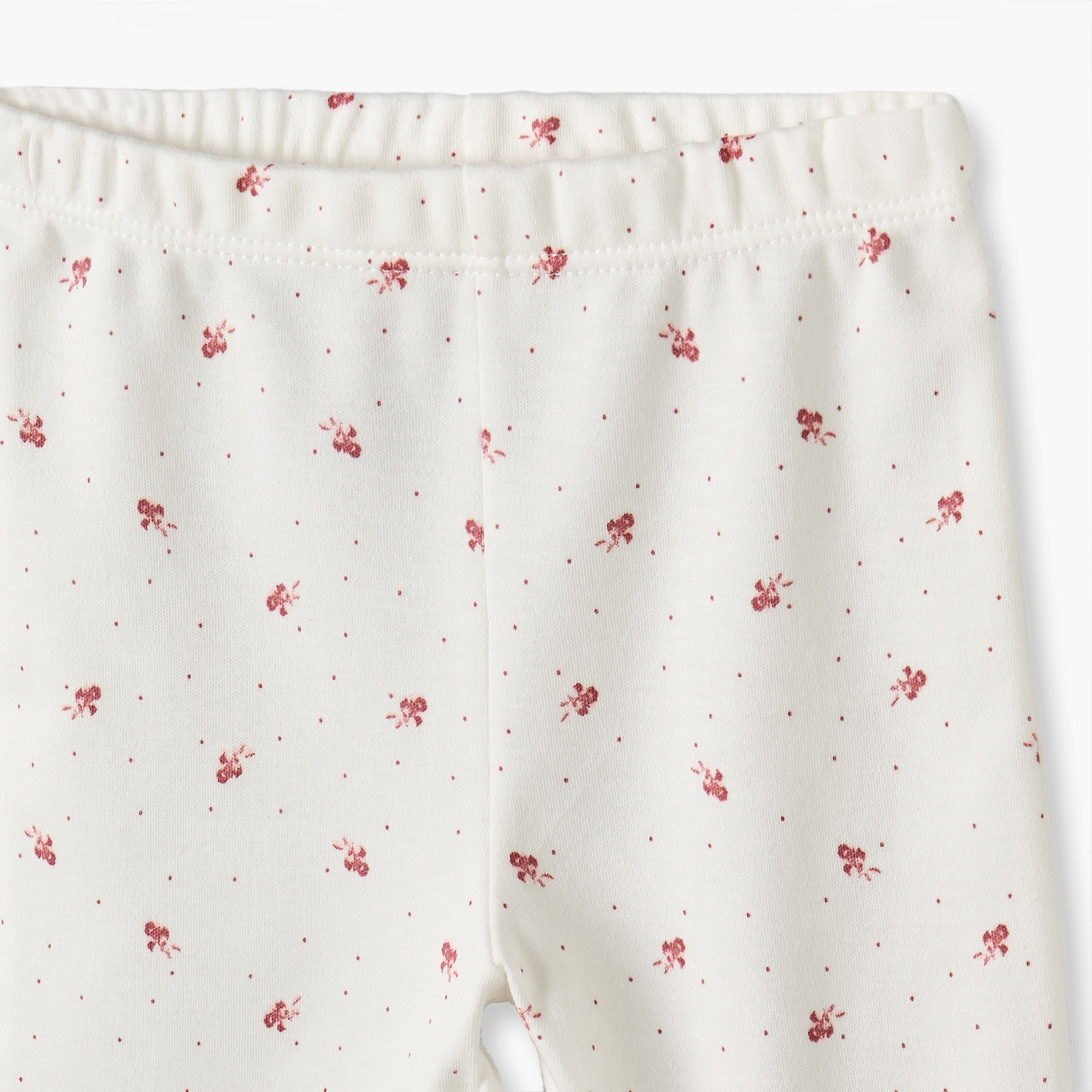 طقم بيجاما قطن بياقة ضيقة وأكمام طويلة وطبعات زهرية من جونيورز-baby-girls-clothing-nightwear-pyjamasets-image-7
