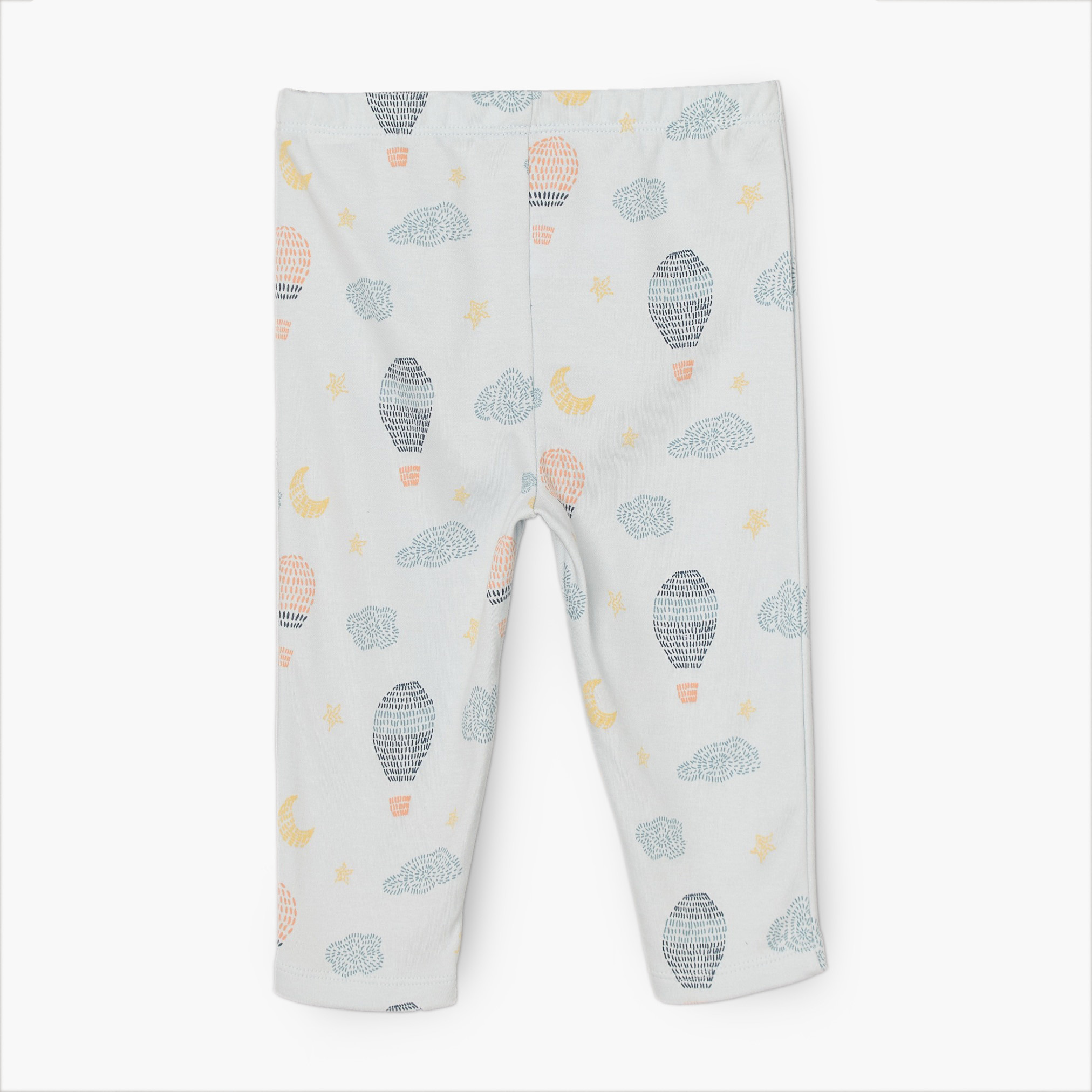 طقم بيجاما قطني بياقة مستديرة وأكمام طويلة بطبعة منطاد هواء ساخن من جونيورز-promo_babyshop_Buy3for7.9_KWT030926-image-5