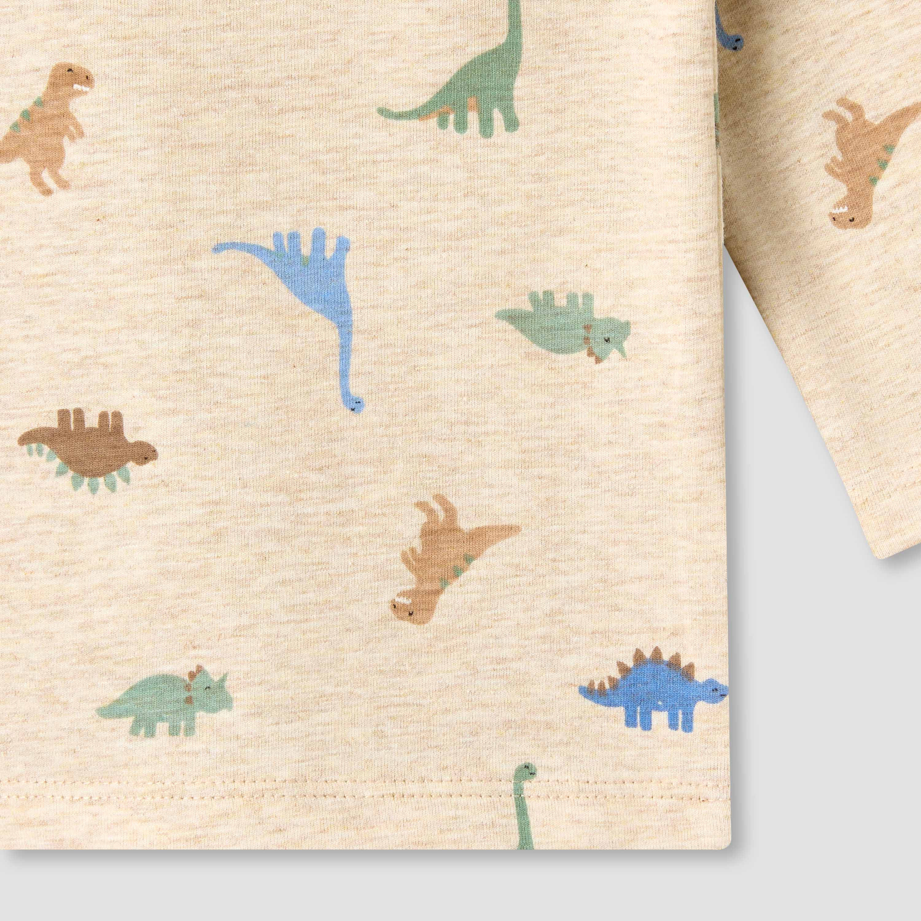 Juniors Cotton Long Sleeves Pyjama Set with Dinosaur Print-baby-boys-clothing-nightwear-pyjamasets-image-6