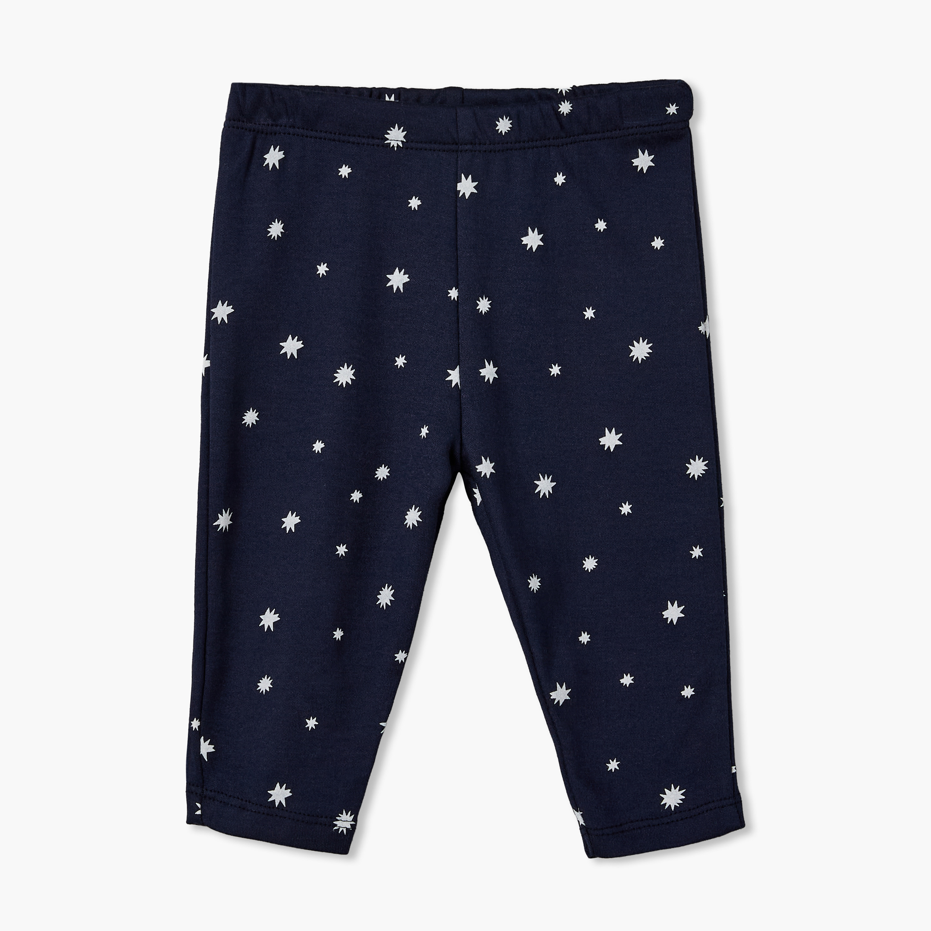Juniors Cotton Crew Neck Long Sleeves Pyjama Set with Star Print-baby-boys-clothing-nightwear-pyjamasets-image-3