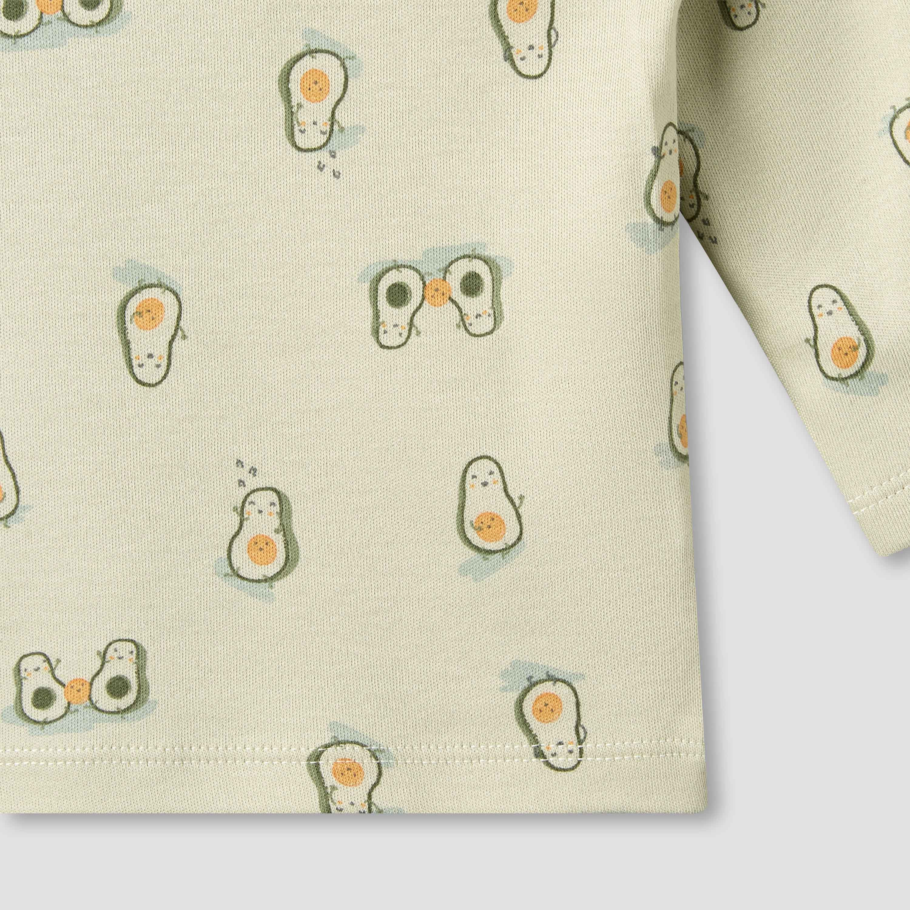 Juniors Cotton Long Sleeves Pyjama Set with Avocado Print-baby-boys-clothing-nightwear-pyjamasets-image-6