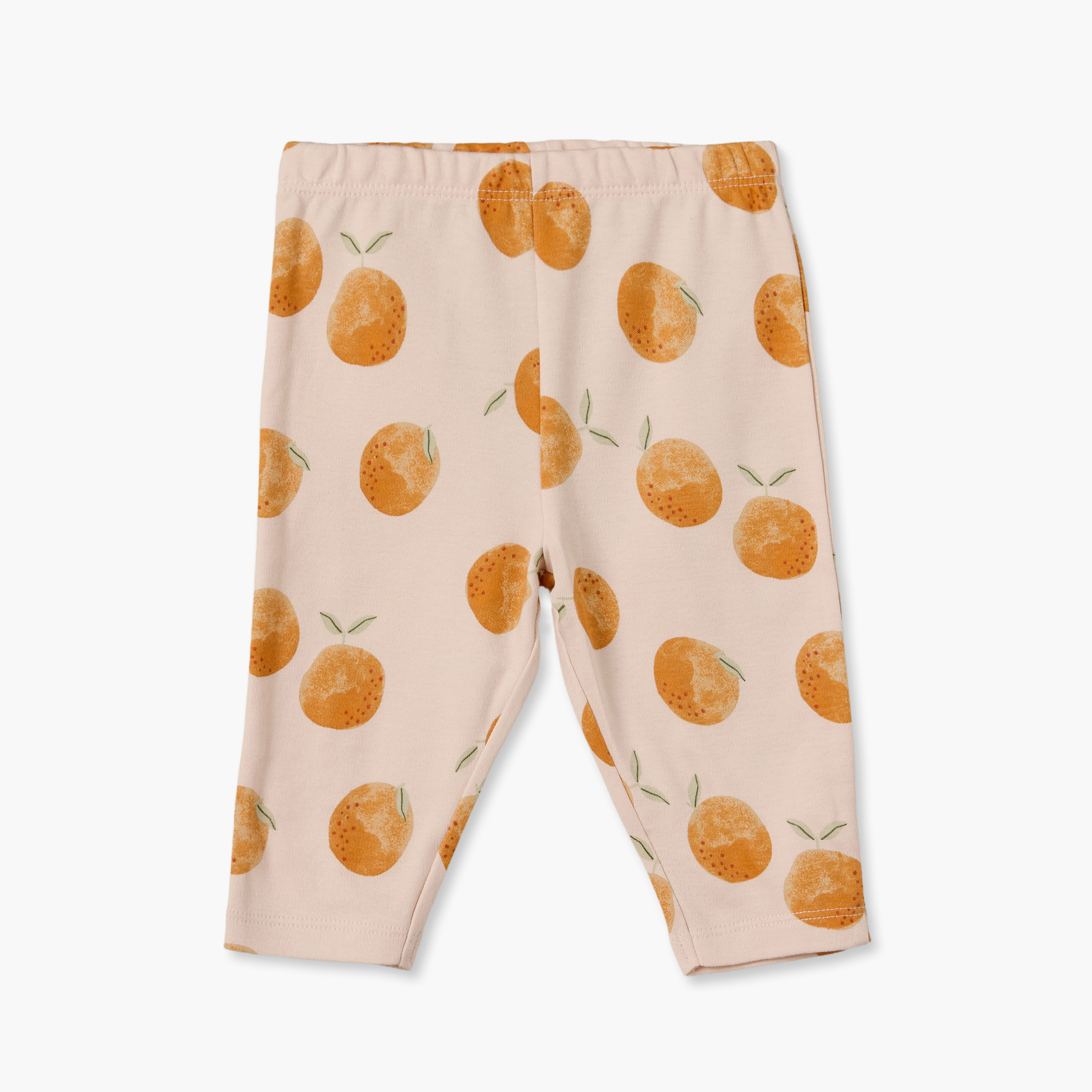 Juniors Cotton Crew Neck Long Sleeves Pyjama Set with Peach Fruit Print-baby-girls-clothing-nightwear-pyjamasets-image-4