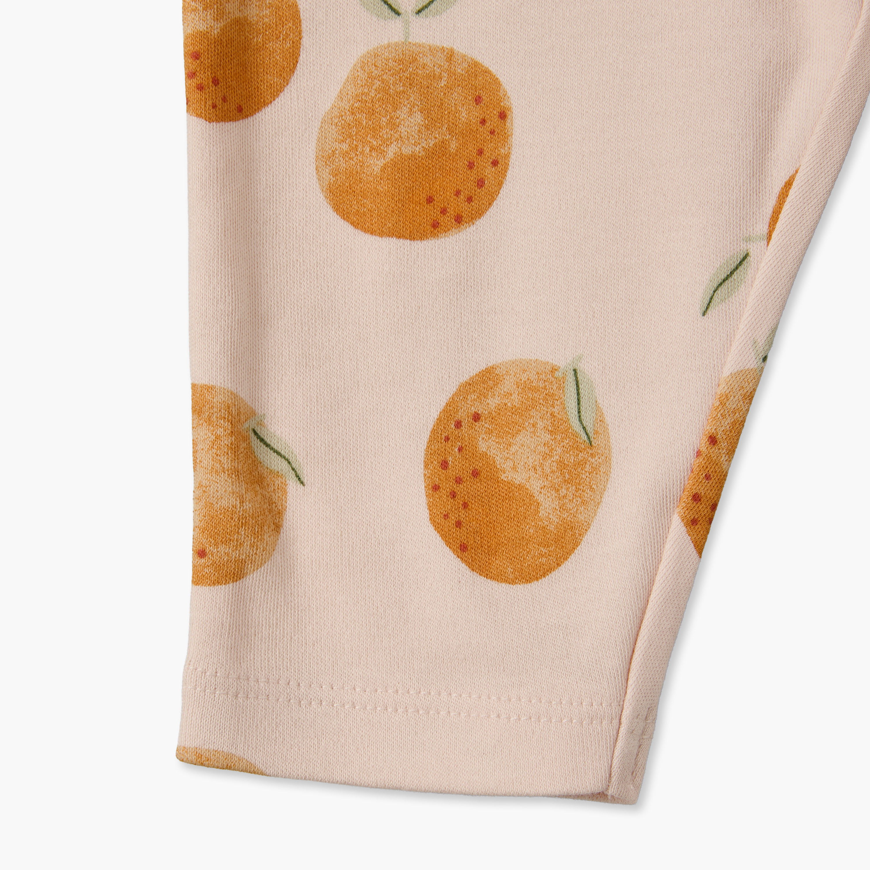 Juniors Cotton Crew Neck Long Sleeves Pyjama Set with Peach Fruit Print-baby-girls-clothing-nightwear-pyjamasets-image-9