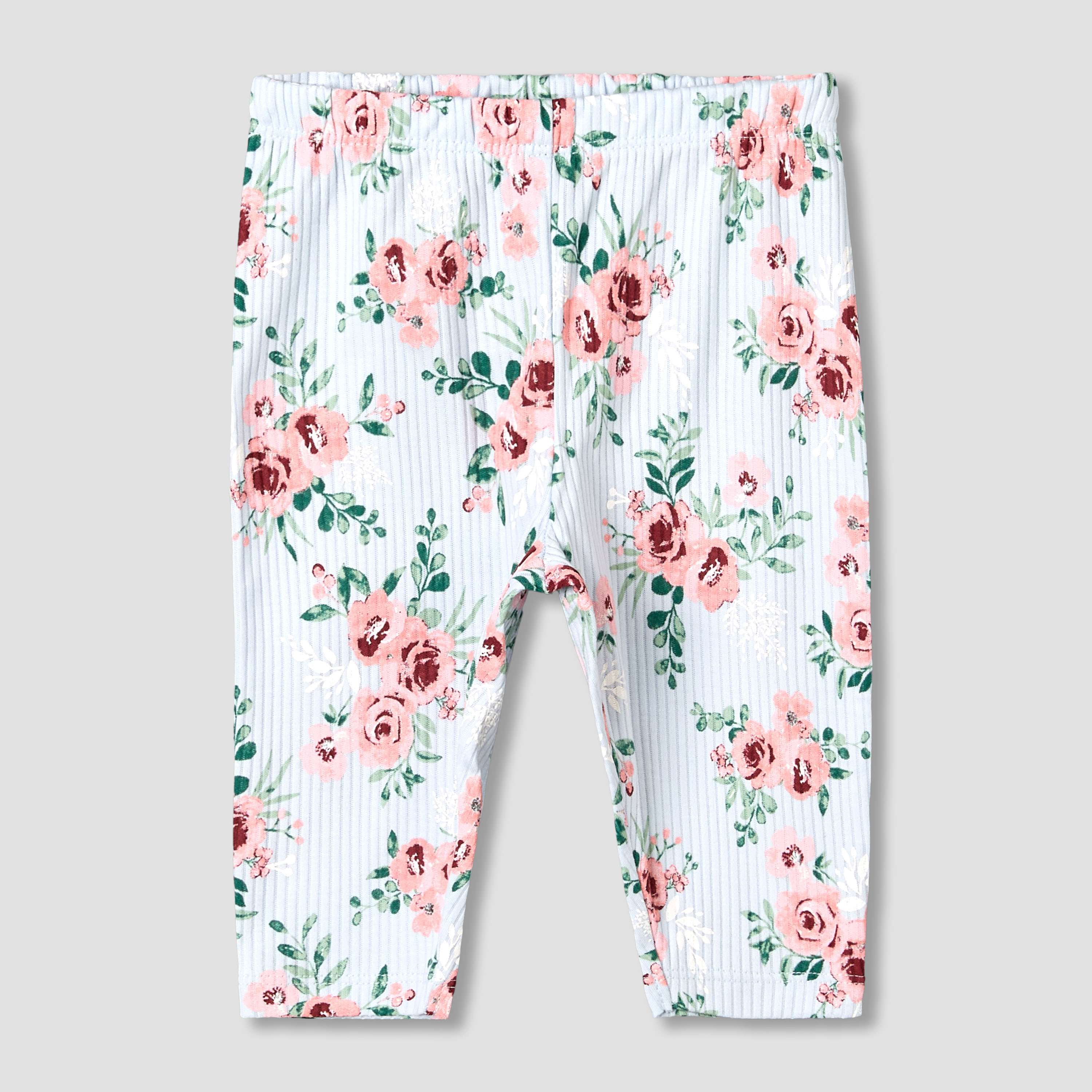 Juniors Cotton Long Sleeves Pyjama Set with Floral Print-baby-girls-clothing-nightwear-pyjamasets-image-4