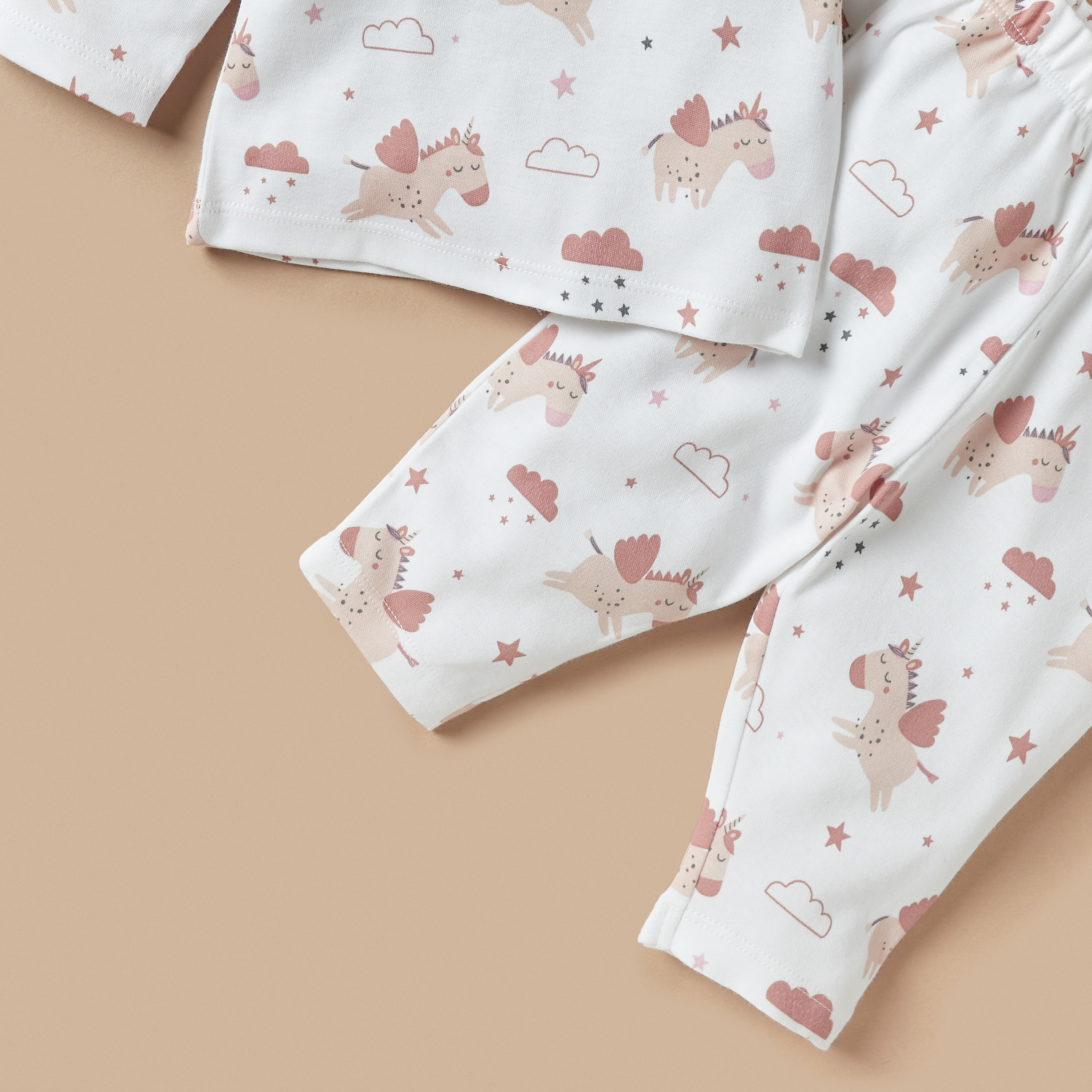 طقم بنطلون بيجاما وتيشيرت بأكمام طويلة وطبعات من جونيورز-baby-girls-clothing-nightwear-pyjamasets-image-5